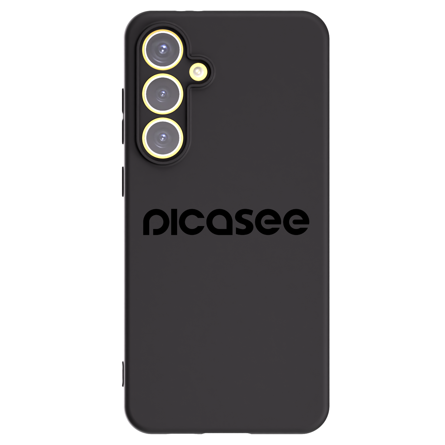 Picasee Μαύρη θήκη σιλικόνης για Samsung Galaxy S24 FE S721B - Picasee - new logo - black