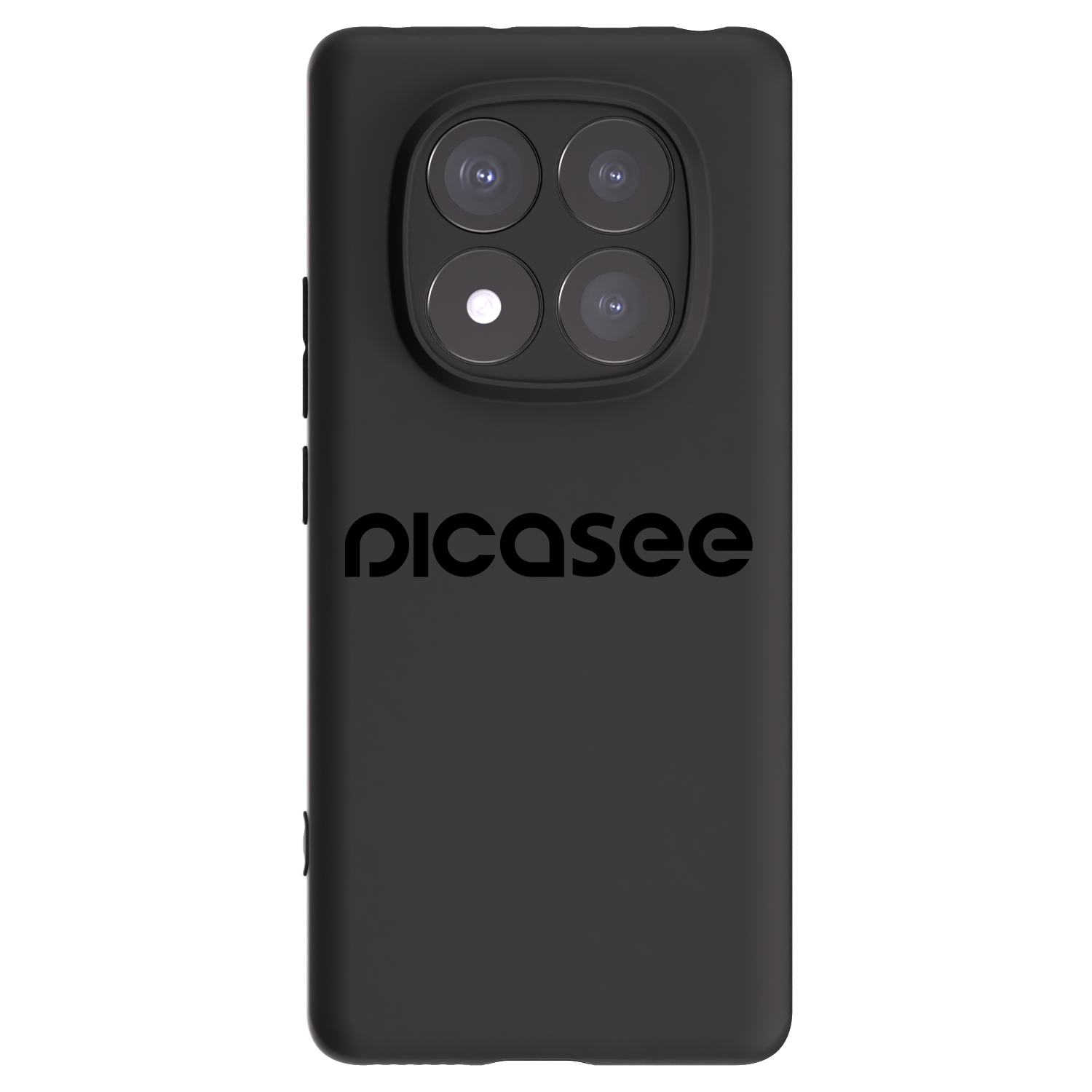 Picasee Μαύρη θήκη σιλικόνης για Xiaomi Redmi Note 14 Pro+ 5G - Picasee - new logo - black