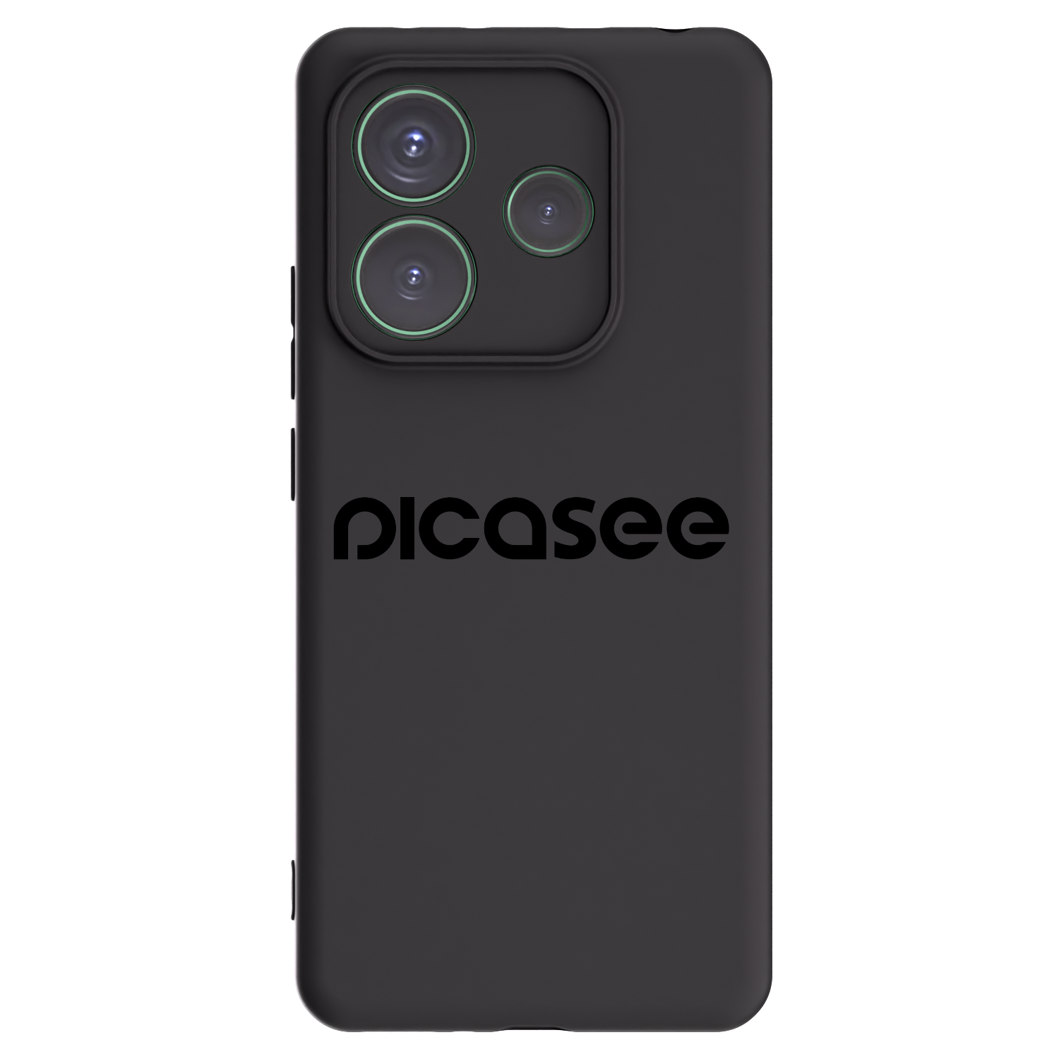Picasee Μαύρη θήκη σιλικόνης για Xiaomi Redmi Note 14 5G - Picasee - new logo - black