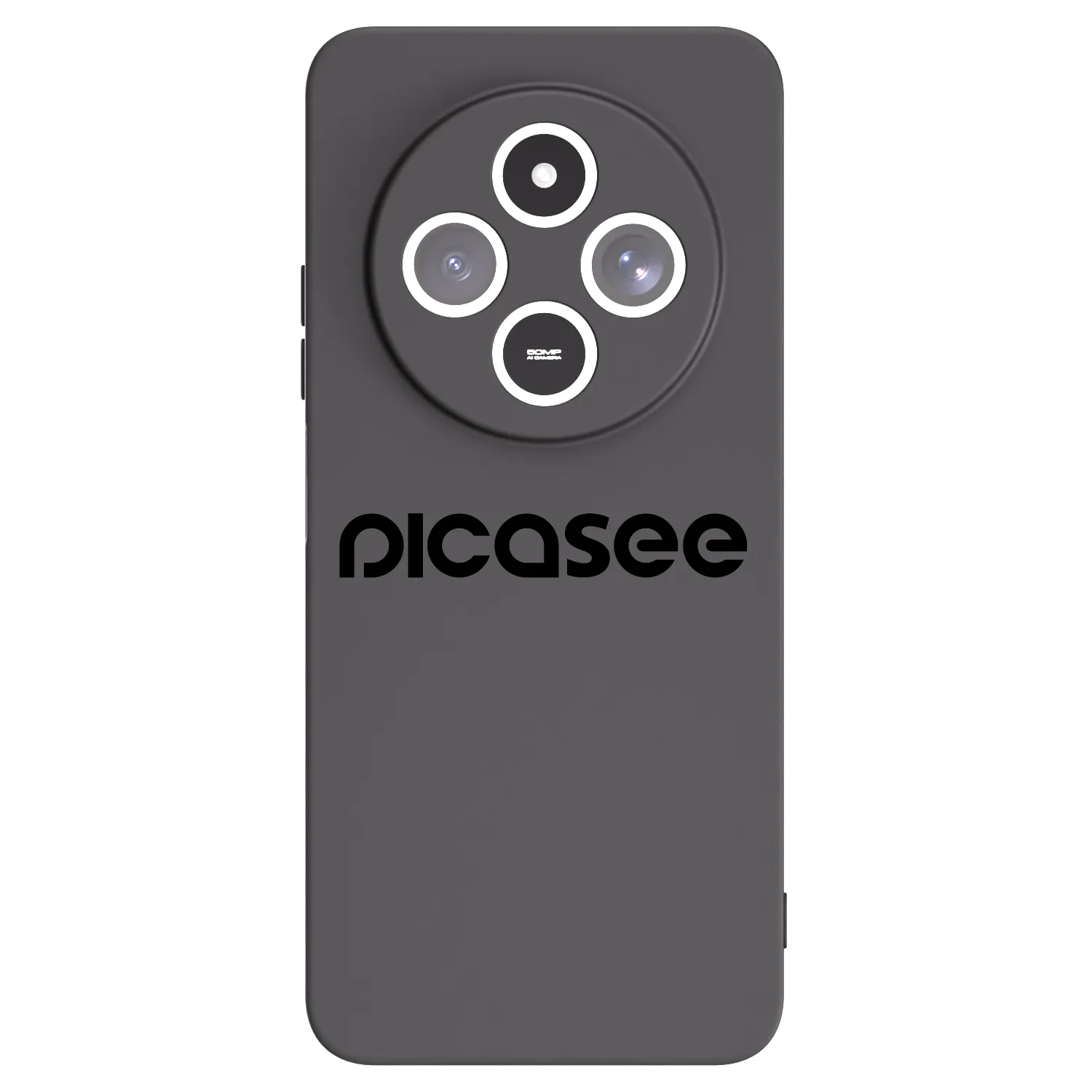 Picasee Μαύρη θήκη σιλικόνης για Xiaomi Redmi 14C - Picasee - new logo - black