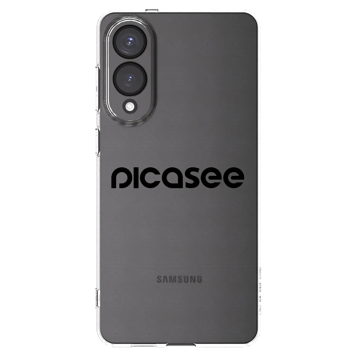 Picasee διαφανής θήκη σιλικόνης Samsung Galaxy S25 Edge 5G - Picasee - new logo - black