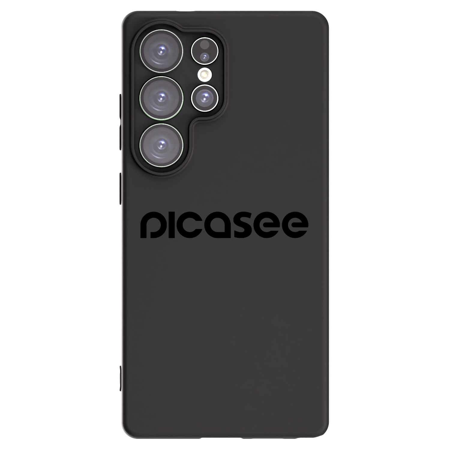 Picasee Μαύρη θήκη σιλικόνης για Samsung Galaxy S25 Ultra 5G - Picasee - new logo - black