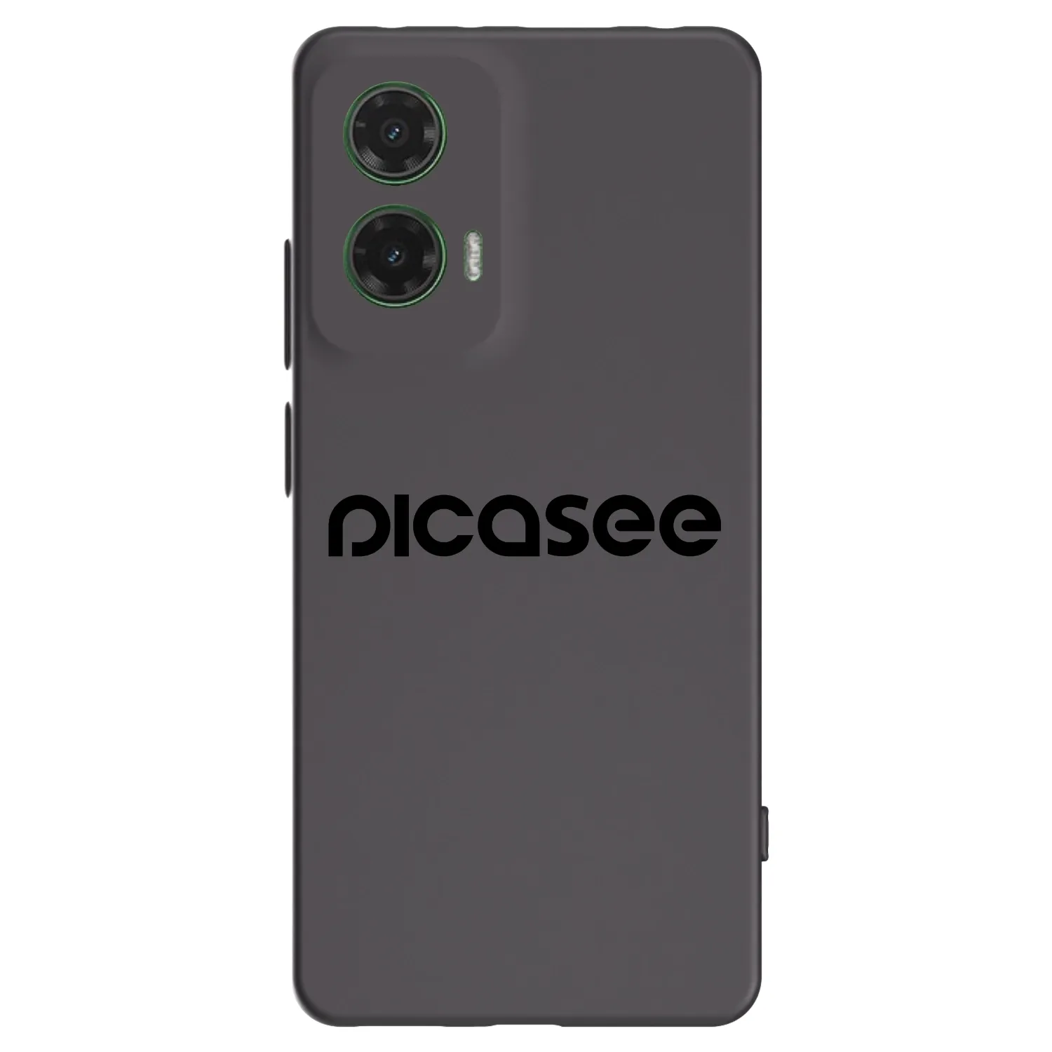 Picasee Μαύρη θήκη σιλικόνης για Motorola Moto G35 5G - Picasee - new logo - black