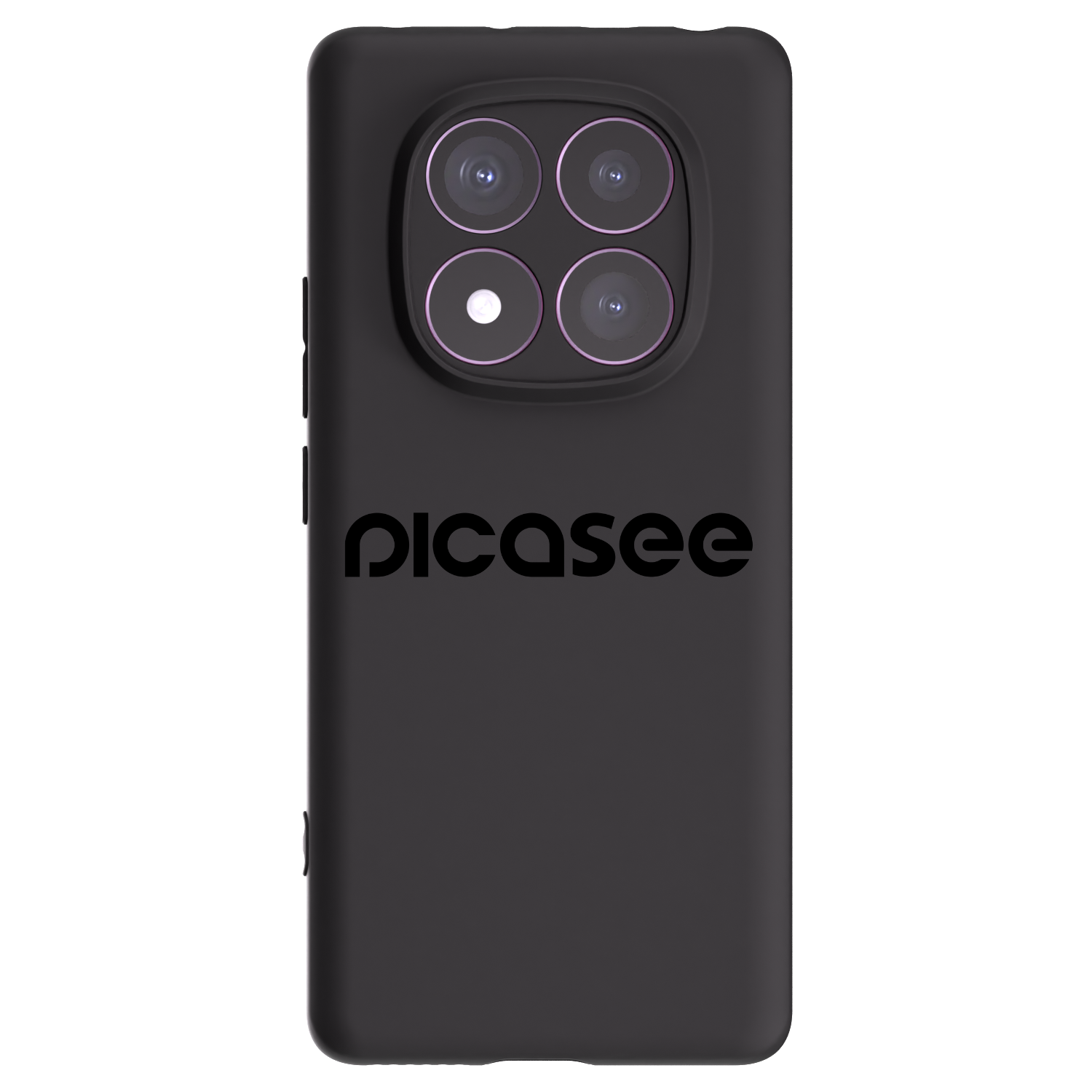 Picasee Μαύρη θήκη σιλικόνης για Xiaomi Redmi Note 14 Pro 4G - Picasee - new logo - black