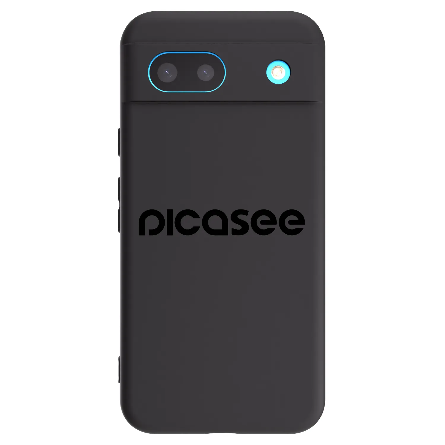 Picasee Μαύρη θήκη σιλικόνης για Google Pixel 8a - Picasee - new logo - black