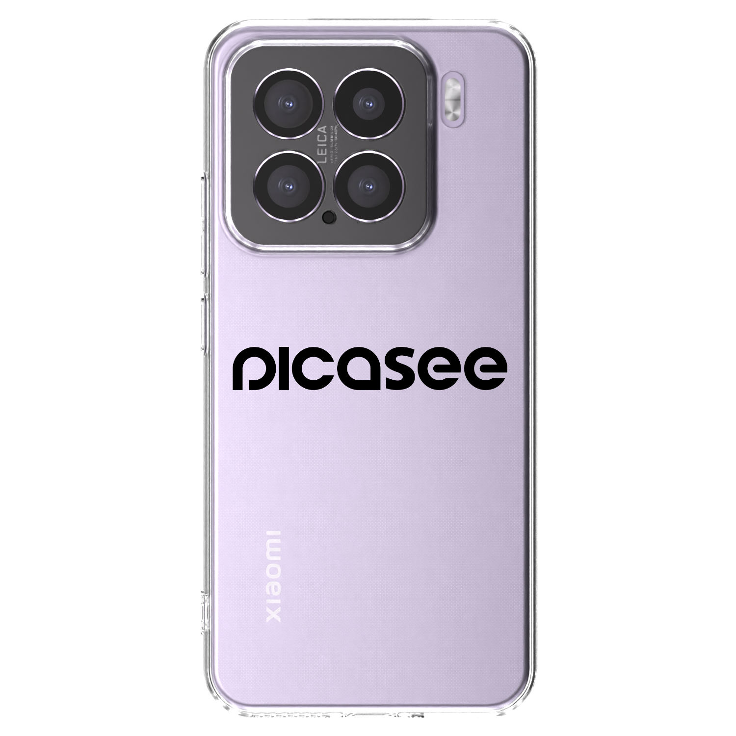 Picasee διαφανής θήκη σιλικόνης Xiaomi 15 - Picasee - new logo - black