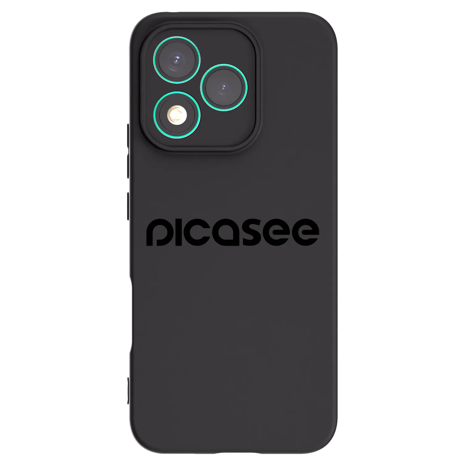 Picasee Μαύρη θήκη σιλικόνης για Honor 400 Lite 5G - Picasee - new logo - black