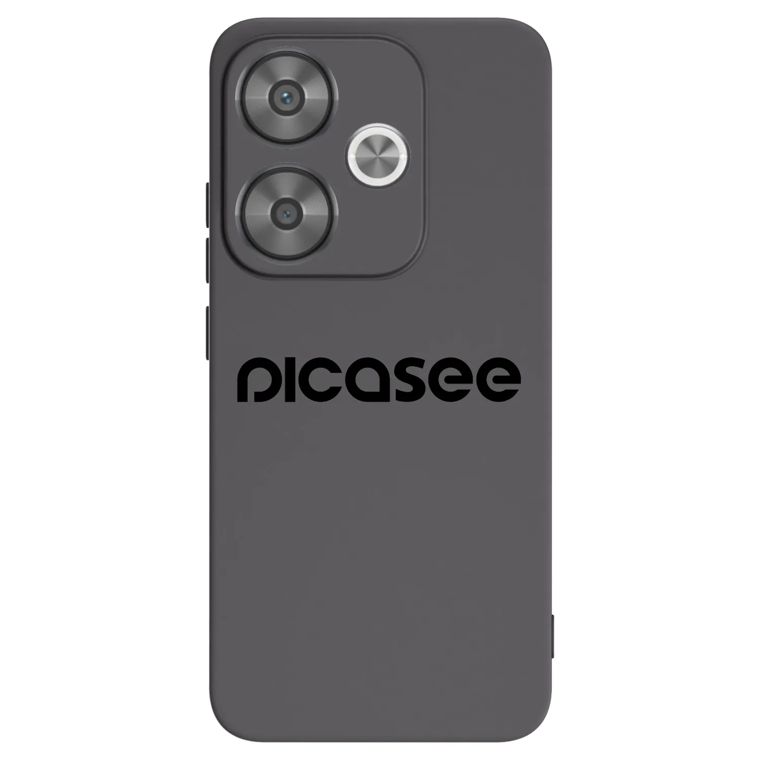 Picasee Μαύρη θήκη σιλικόνης για Xiaomi Poco F6 - Picasee - new logo - black