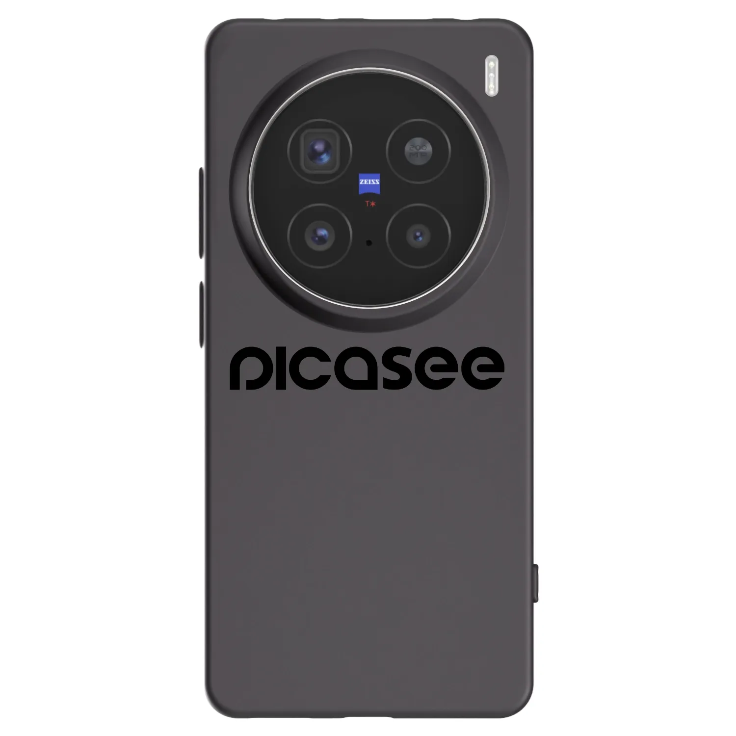 Picasee Μαύρη θήκη σιλικόνης για Vivo X200 Pro - Picasee - new logo - black