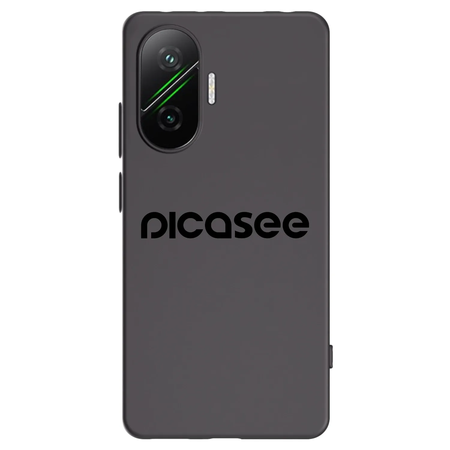 Picasee Μαύρη θήκη σιλικόνης για Xiaomi Poco F7 Pro 5G - Picasee - new logo - black