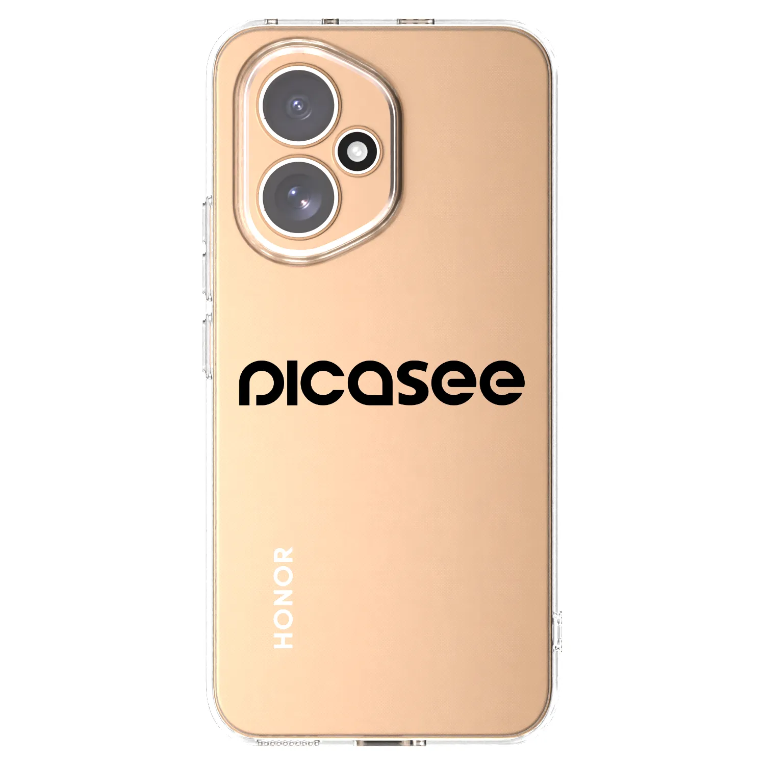 Picasee διαφανής θήκη σιλικόνης Honor 400 5G - Picasee - new logo - black