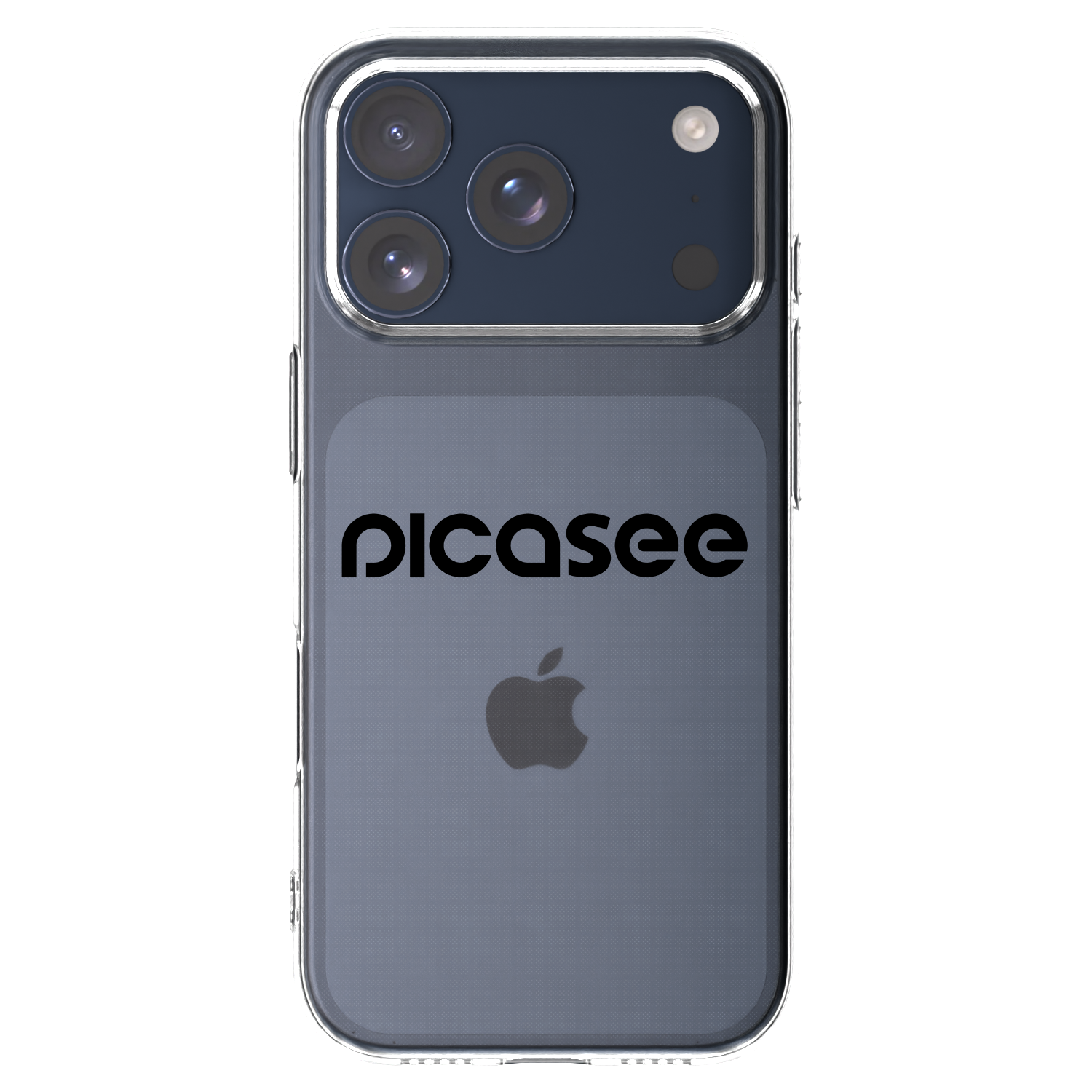 Picasee διαφανής θήκη σιλικόνης Apple iPhone 17 Pro - Picasee - new logo - black