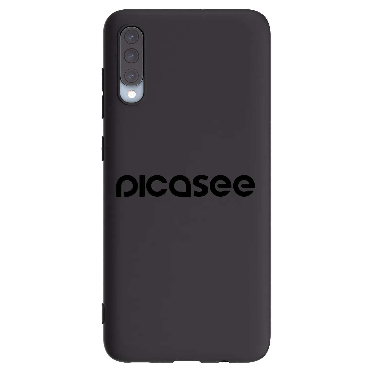 Picasee Μαύρη θήκη σιλικόνης για Samsung Galaxy A70 A705F - Picasee - new logo - black