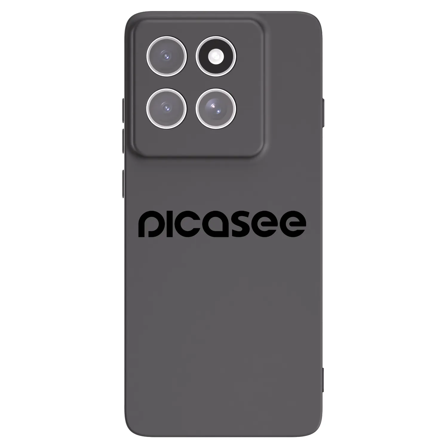 Picasee Μαύρη θήκη σιλικόνης για Motorola Edge 60 Pro - Picasee - new logo - black