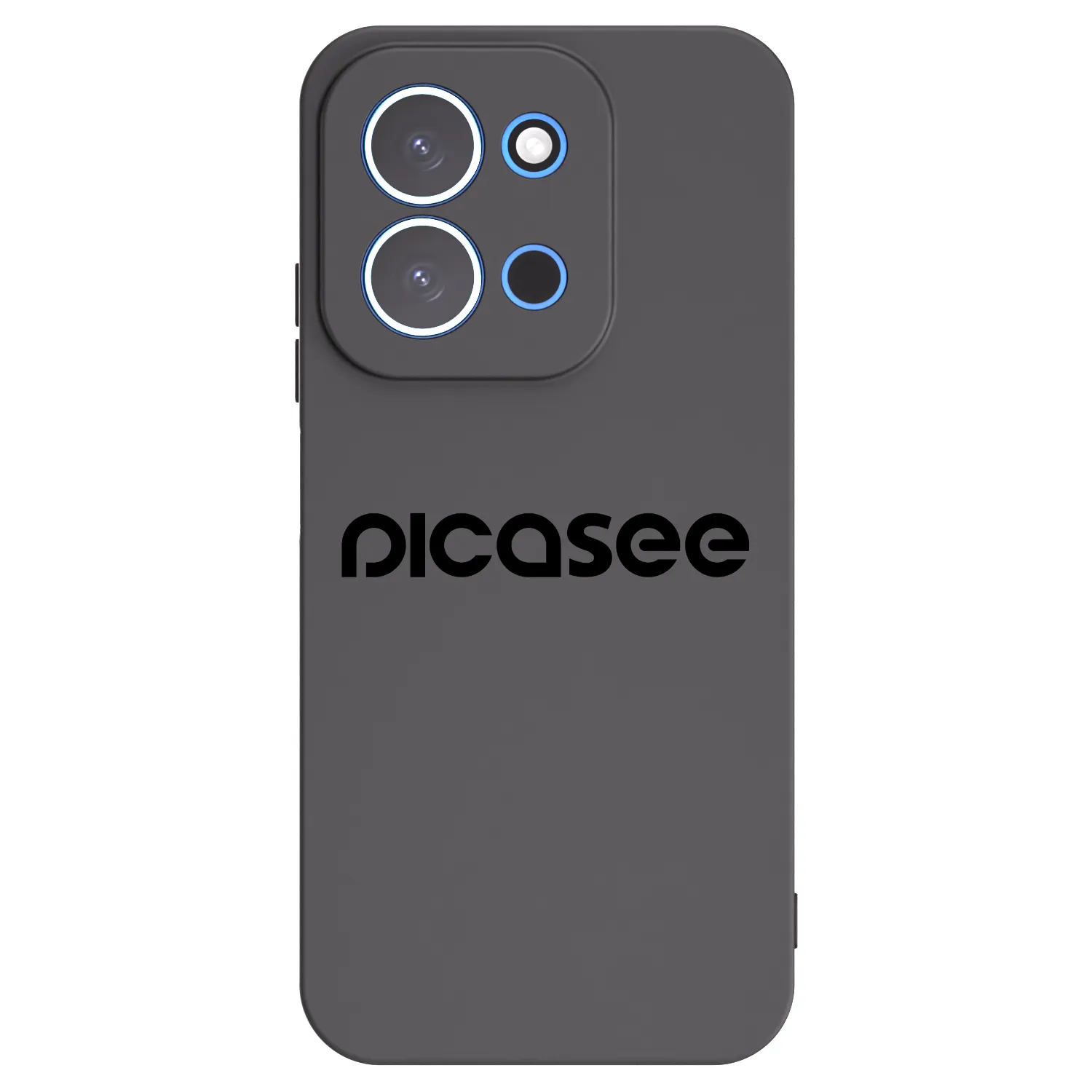 Picasee Μαύρη θήκη σιλικόνης για Xiaomi Redmi 15C 4G - Picasee - new logo - black