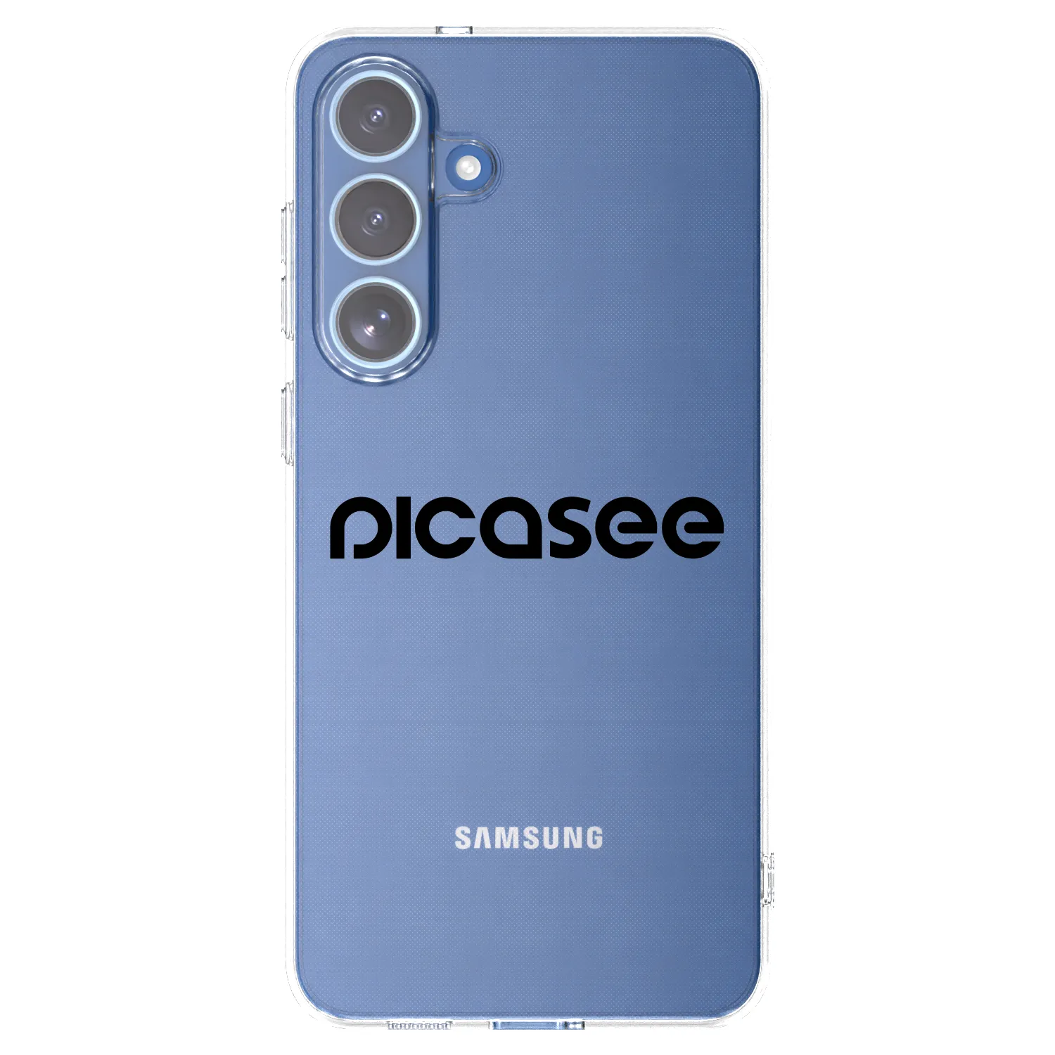 Picasee διαφανής θήκη σιλικόνης Samsung Galaxy S25 FE 5G - Picasee - new logo - black