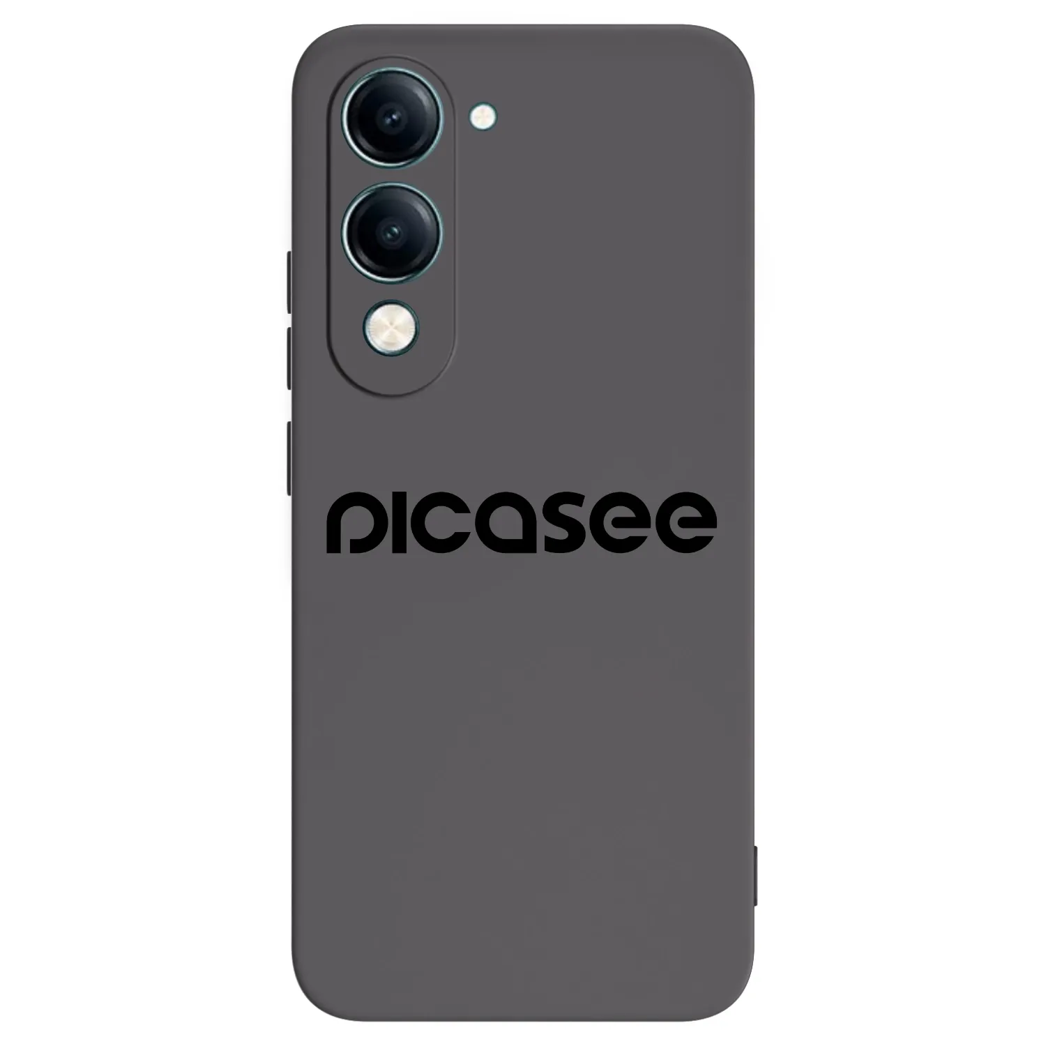 Picasee Μαύρη θήκη σιλικόνης για Vivo Y29s 5G - Picasee - new logo - black