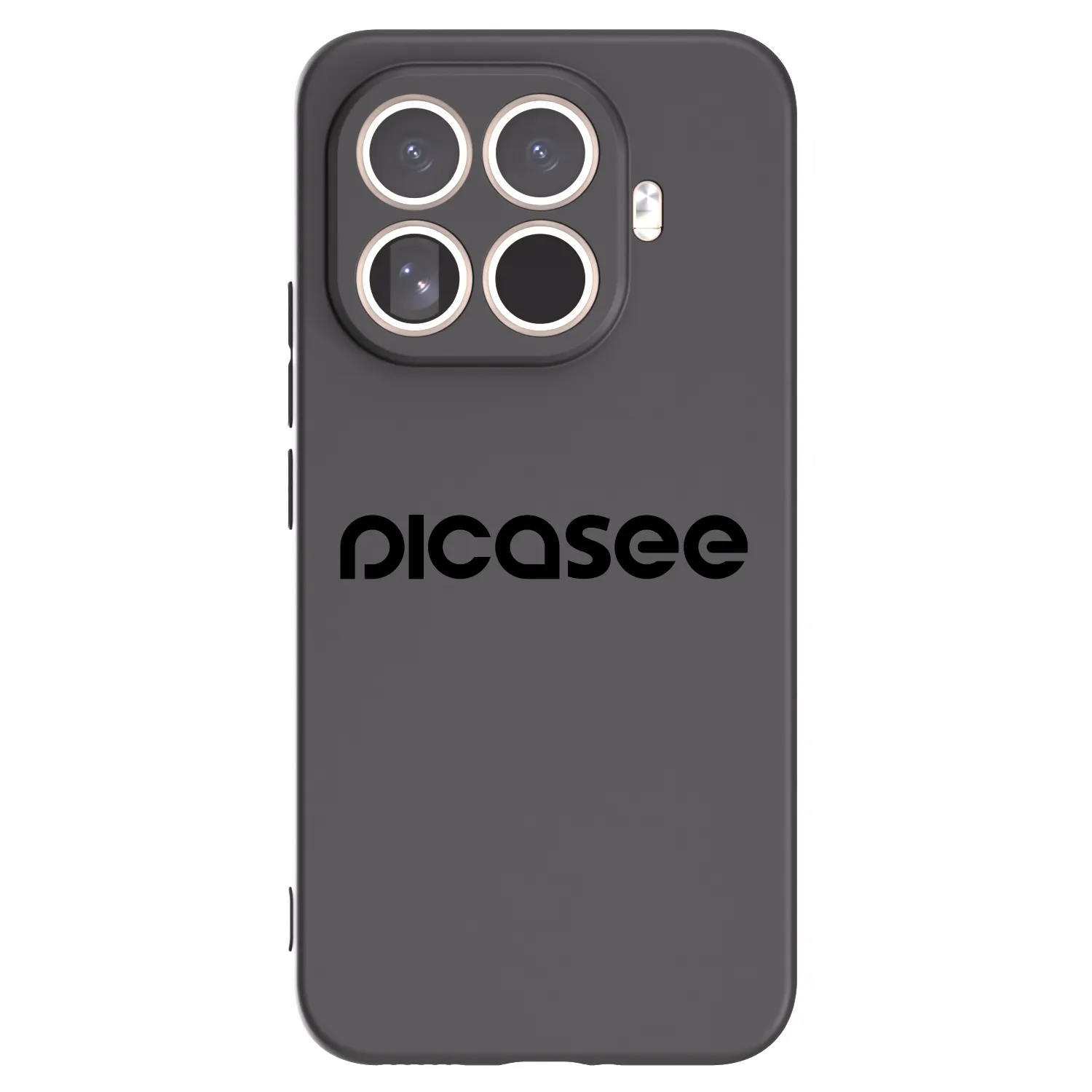 Picasee Μαύρη θήκη σιλικόνης για Xiaomi 15T Pro - Picasee - new logo - black