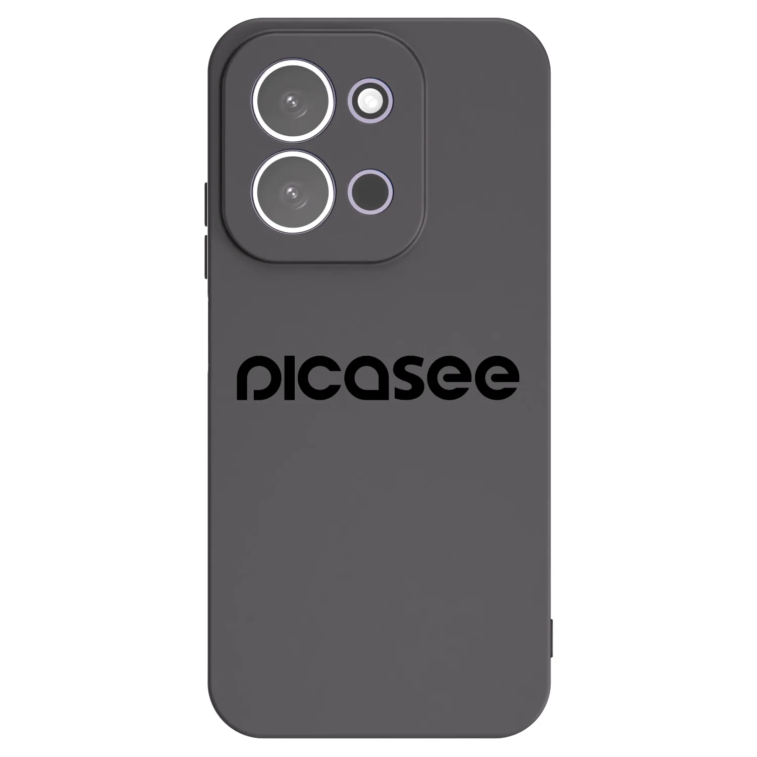Picasee Μαύρη θήκη σιλικόνης για Xiaomi Redmi 15C 5G - Picasee - new logo - black