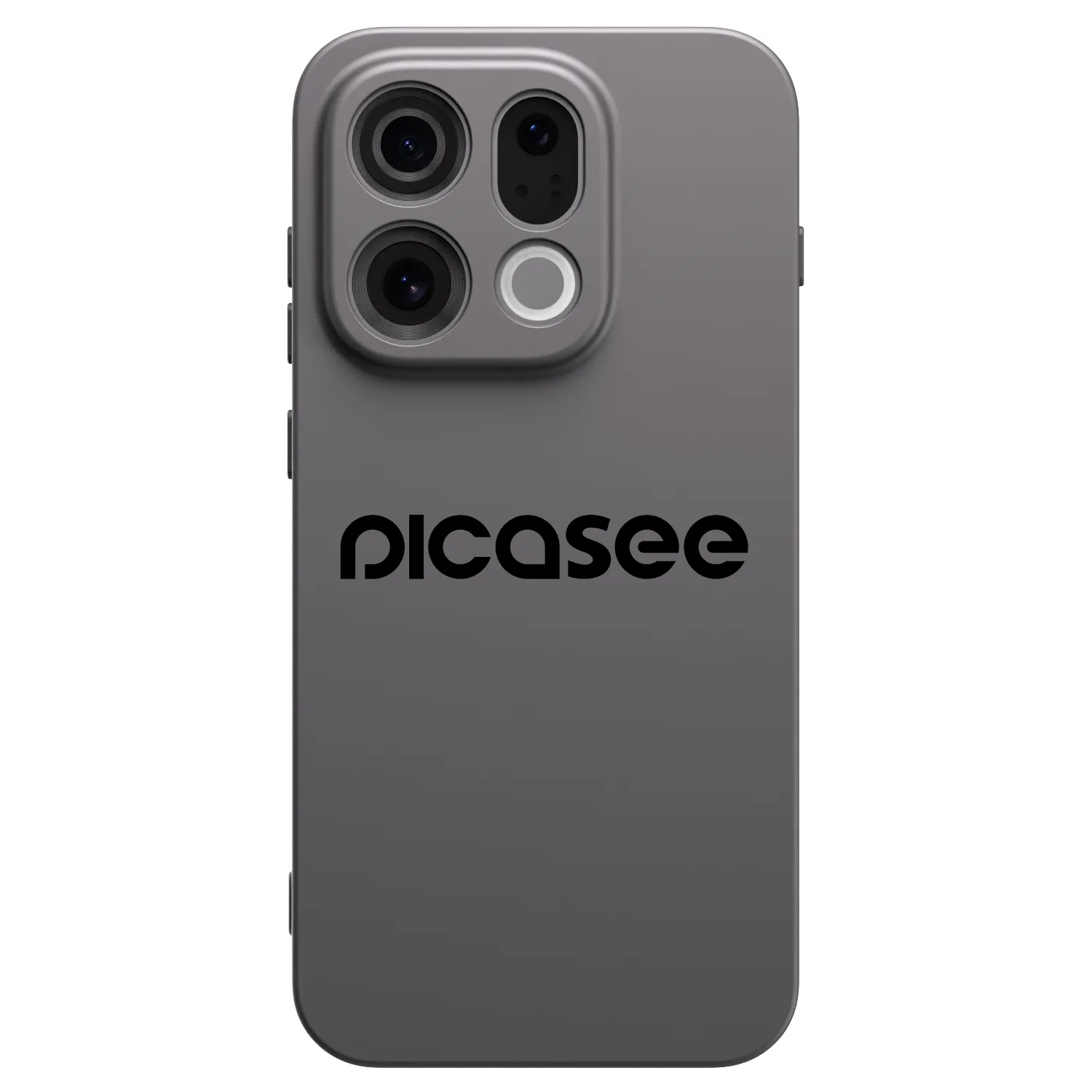 Picasee Μαύρη θήκη σιλικόνης για OPPO Find X9 - Picasee - new logo - black