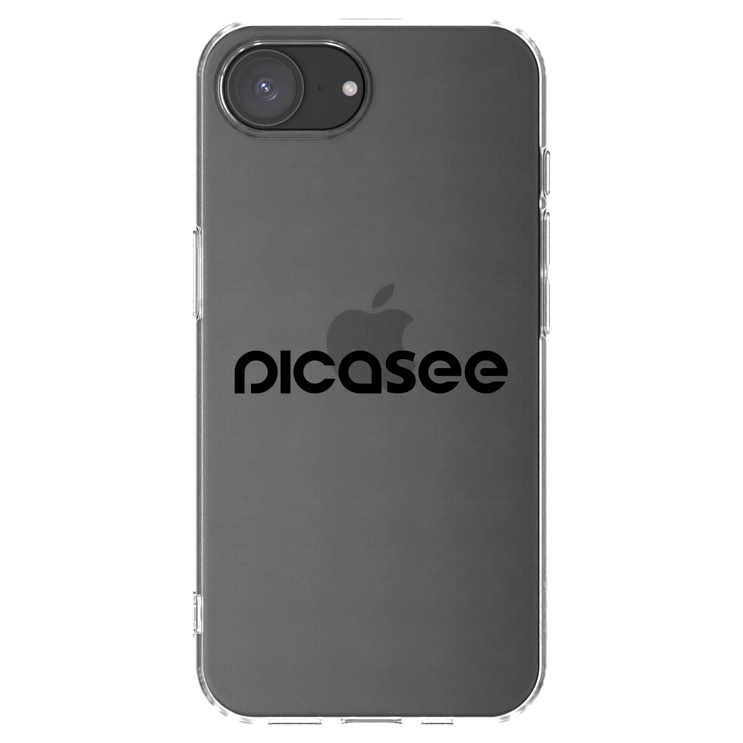 Picasee διαφανής θήκη σιλικόνης Apple iPhone 17e - Picasee - new logo - black