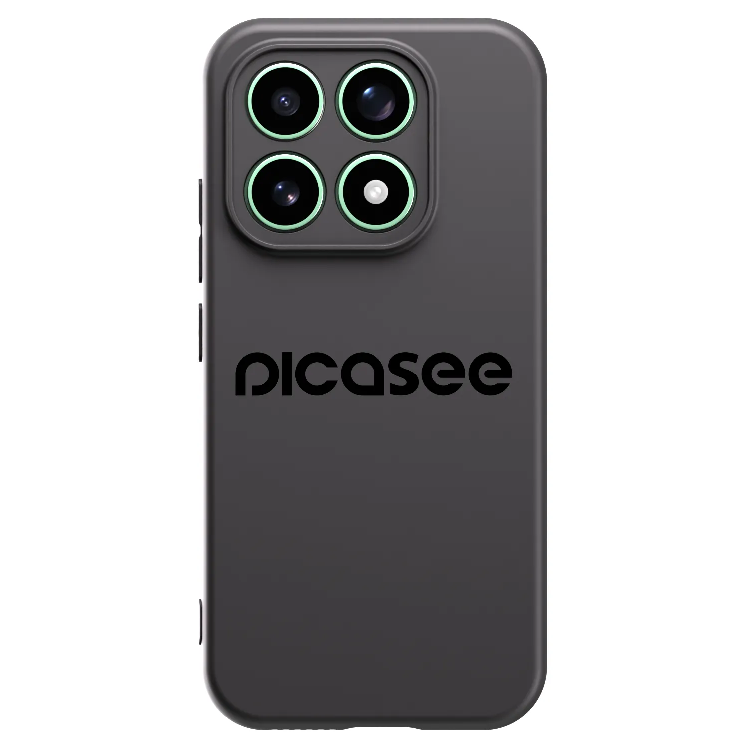 Picasee Μαύρη θήκη σιλικόνης για Xiaomi 17 - Picasee - new logo - black