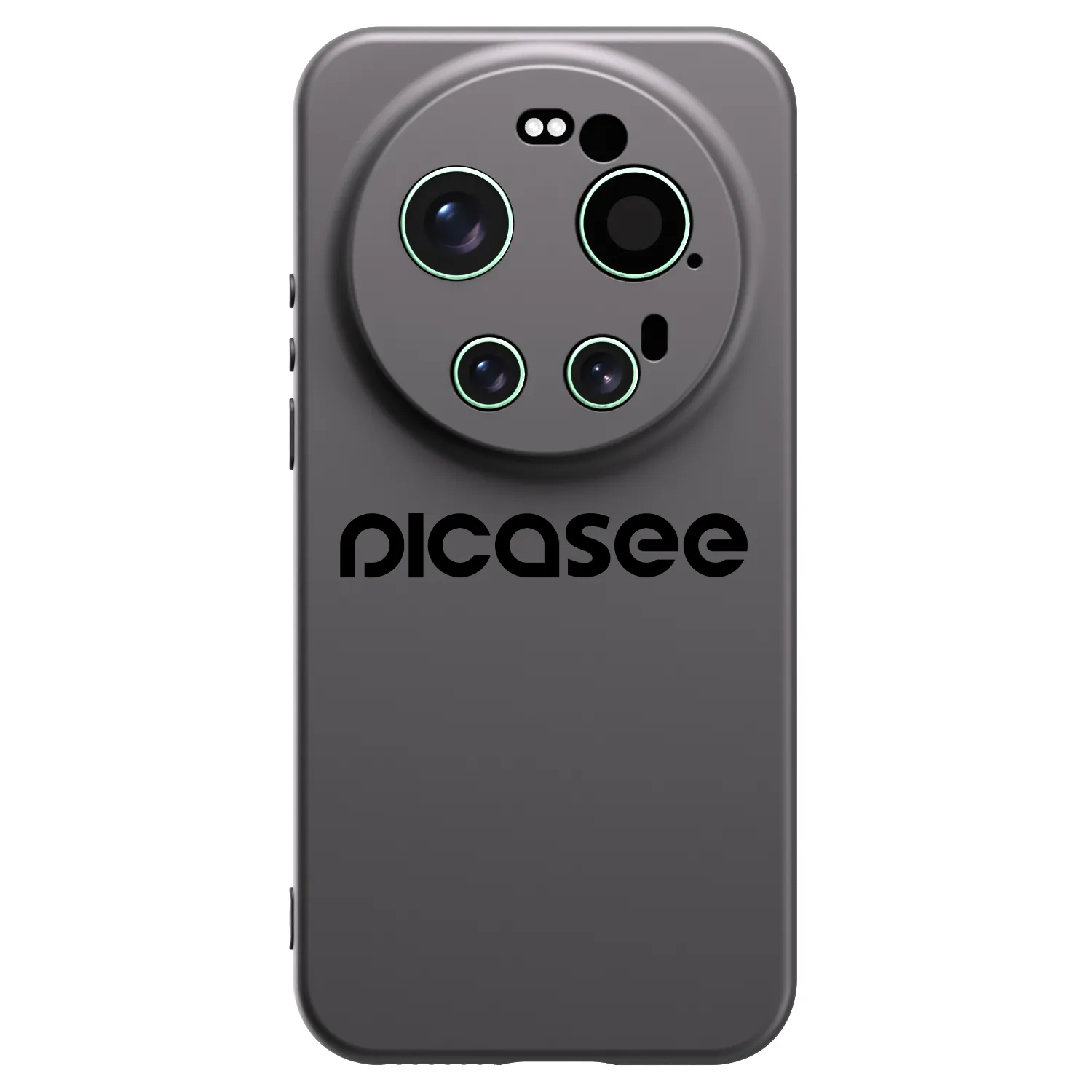 Picasee Μαύρη θήκη σιλικόνης για Xiaomi 17 Ultra - Picasee - new logo - black