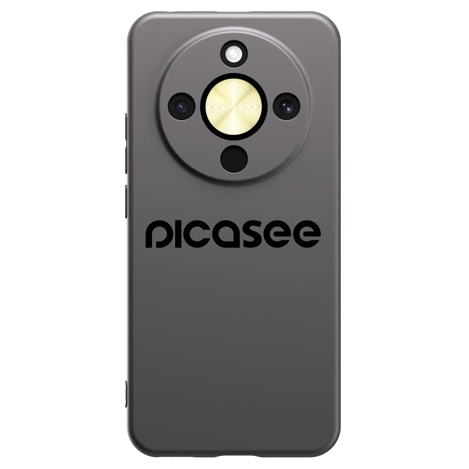 Picasee Μαύρη θήκη σιλικόνης για Honor Magic8 Lite 5G - Picasee - new logo - black
