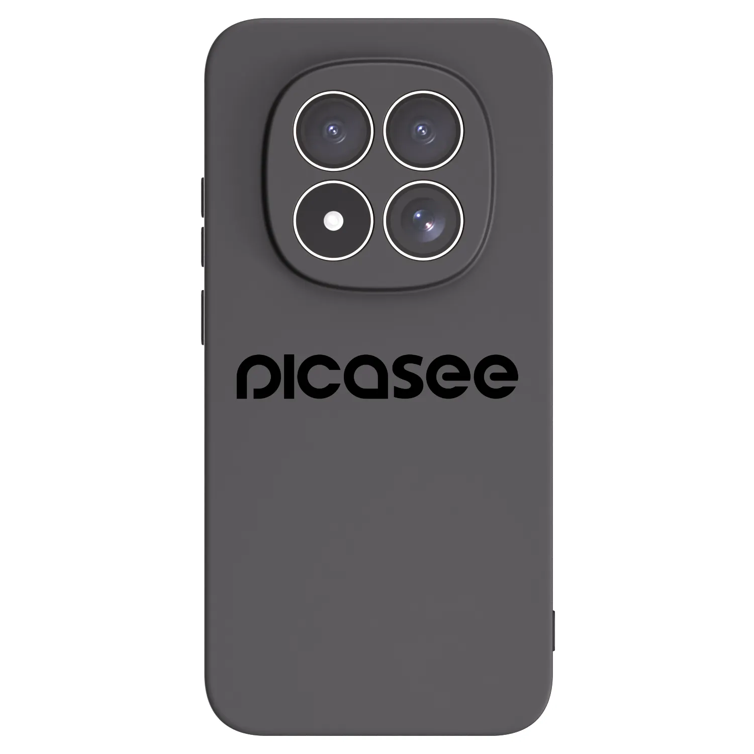Picasee Μαύρη θήκη σιλικόνης για Xiaomi Redmi Note 15 Pro 5G - Picasee - new logo - black