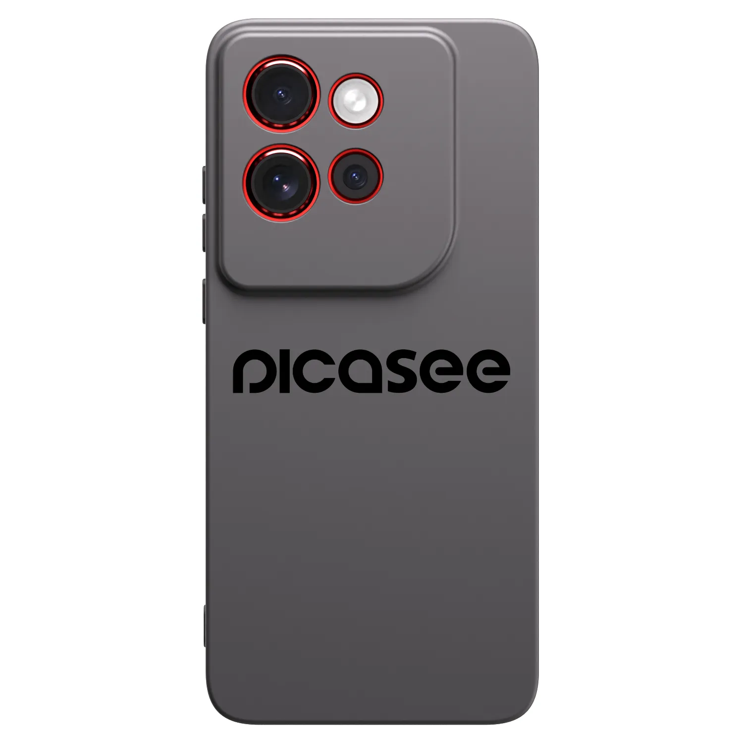 Picasee Μαύρη θήκη σιλικόνης για Motorola Edge 60 Neo 5G - Picasee - new logo - black