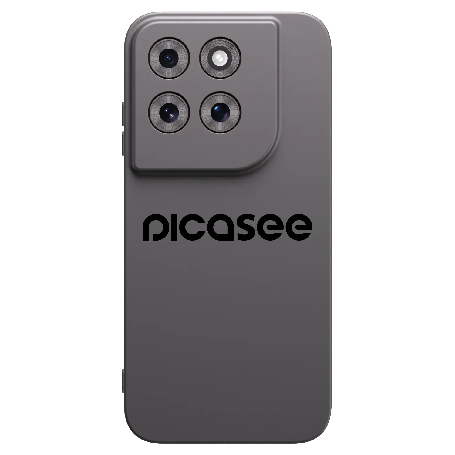 Picasee Μαύρη θήκη σιλικόνης για Motorola Moto G77 - Picasee - new logo - black