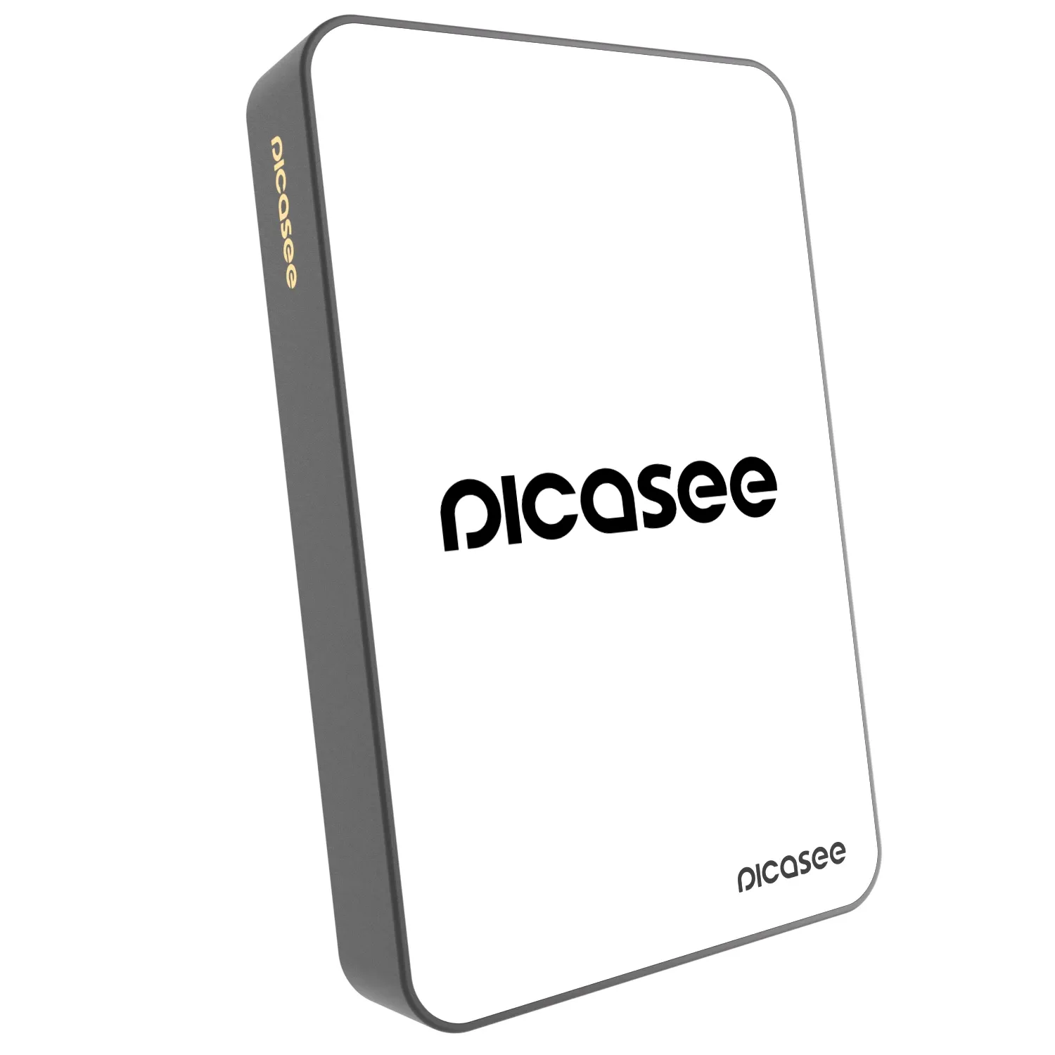 Picasee Powerbank με MagSafe 10 000 mAh Γκρί - Picasee - new logo - black