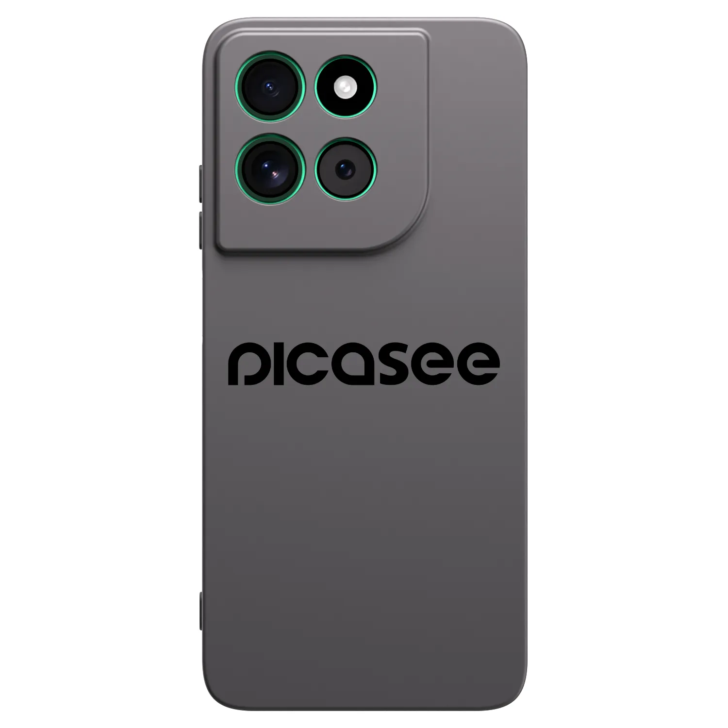 Picasee Μαύρη θήκη σιλικόνης για Motorola Moto G57 Power - Picasee - new logo - black
