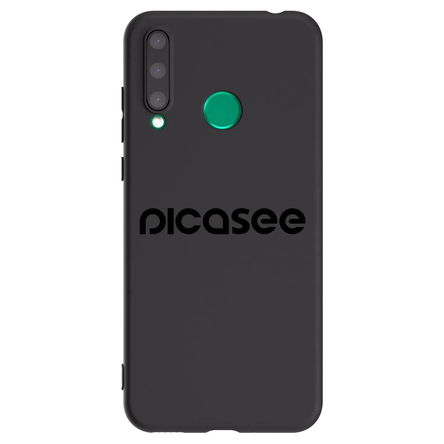 Picasee Μαύρη θήκη σιλικόνης για Honor 20 Lite - Picasee - new logo - black