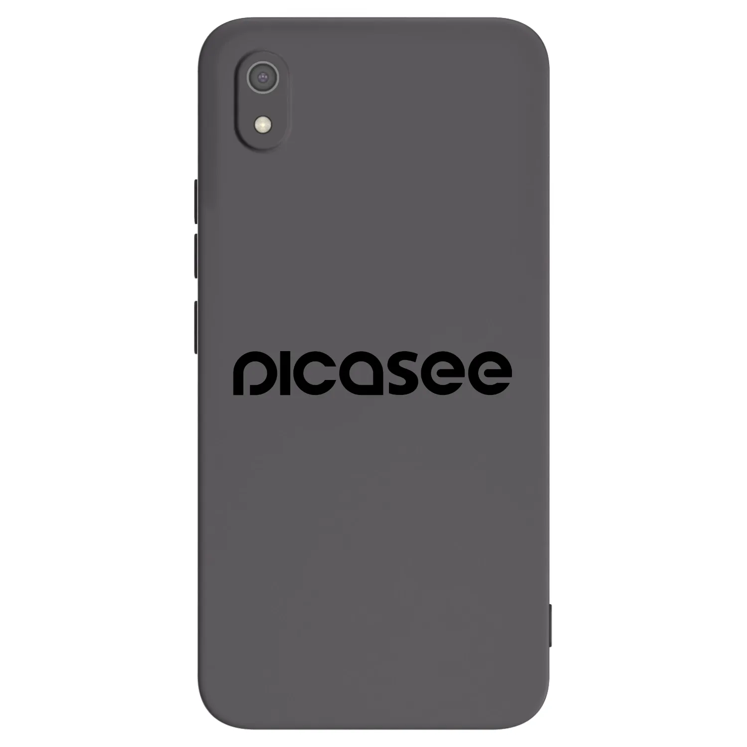 Picasee Μαύρη θήκη σιλικόνης για Xiaomi Redmi 7A - Picasee - new logo - black