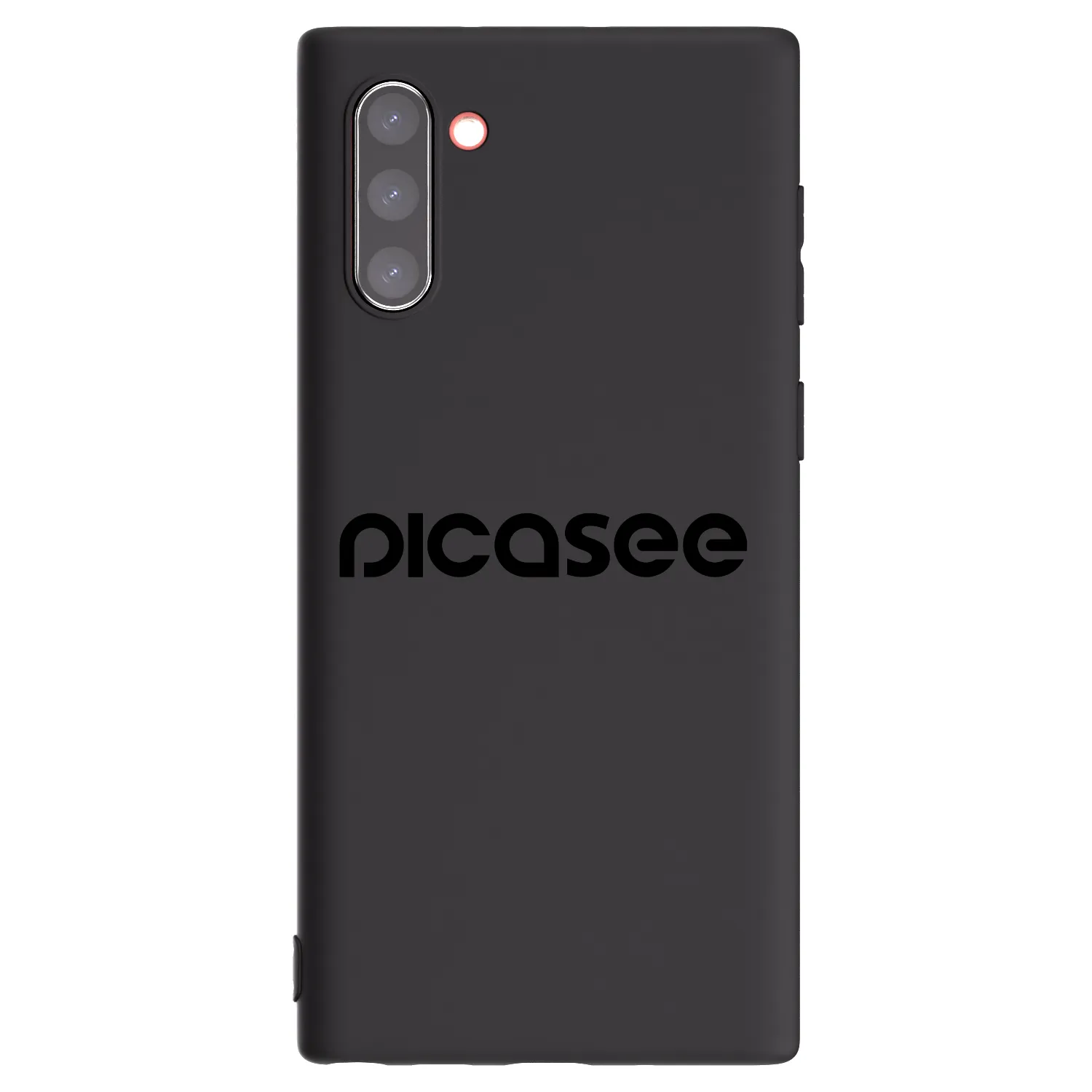 Picasee Μαύρη θήκη σιλικόνης για Samsung Galaxy Note 10 N970F - Picasee - new logo - black