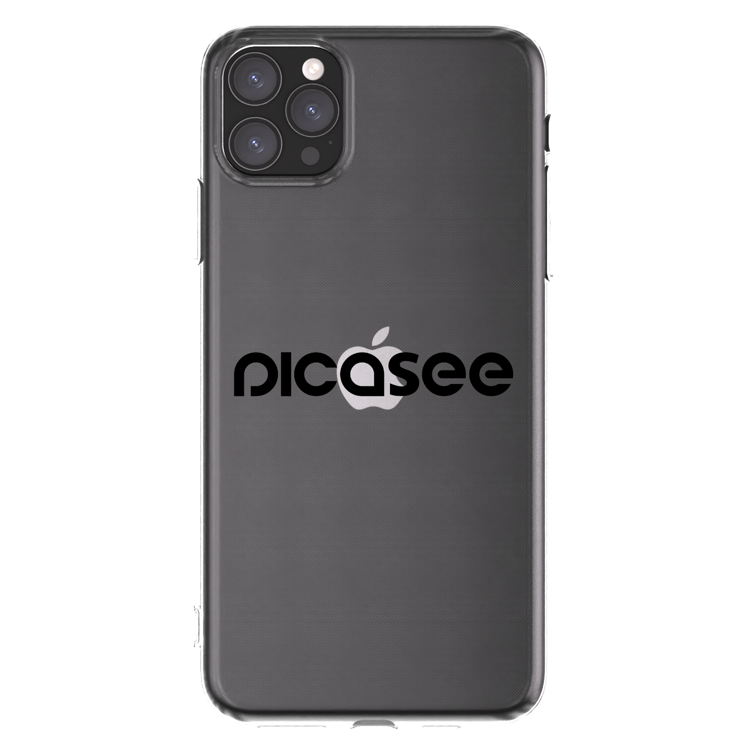 Picasee διαφανής θήκη σιλικόνης Apple iPhone 11 Pro Max - Picasee - new logo - black