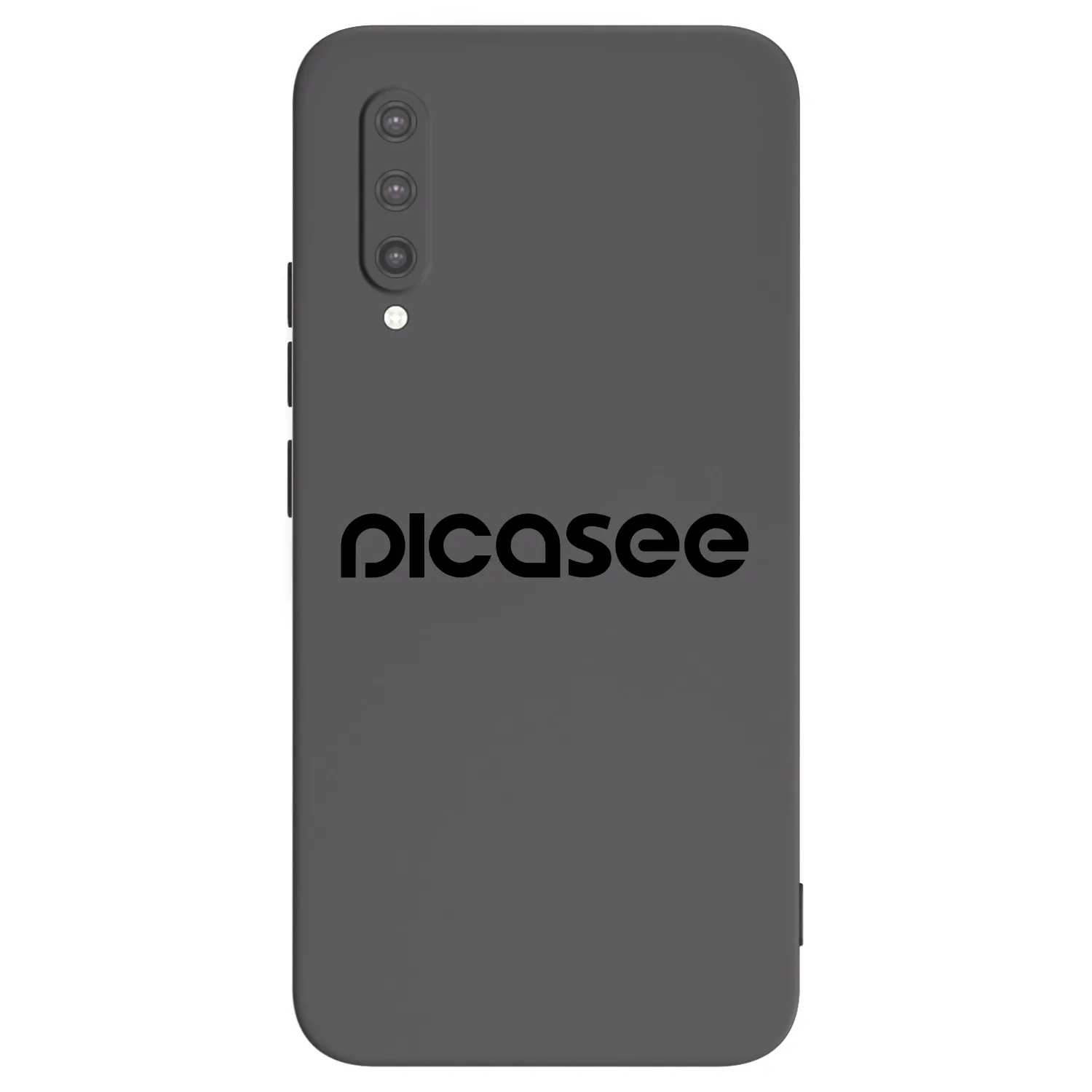 Picasee Μαύρη θήκη σιλικόνης για Xiaomi Mi 9 Lite - Picasee - new logo - black