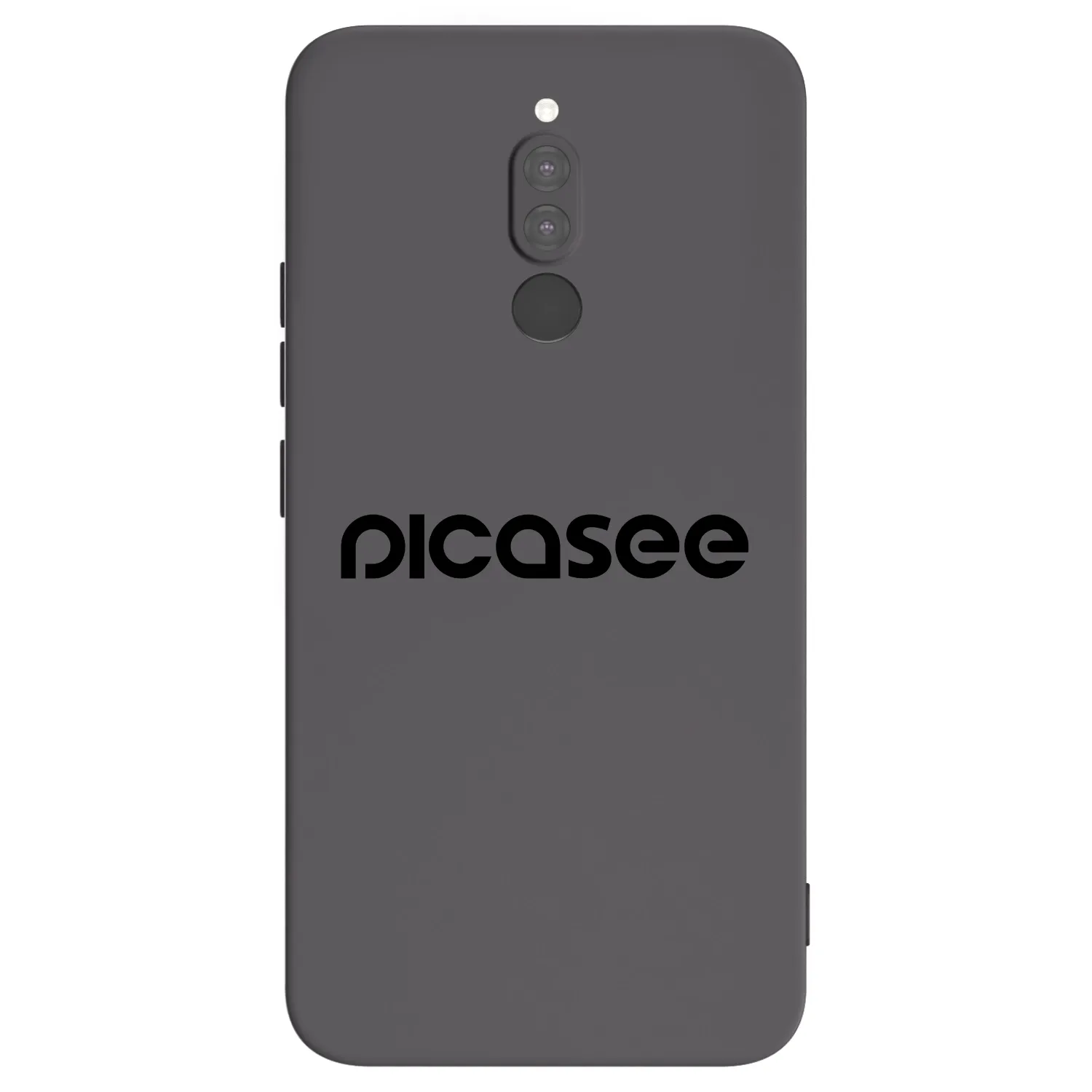 Picasee Μαύρη θήκη σιλικόνης για Xiaomi Redmi 8 - Picasee - new logo - black