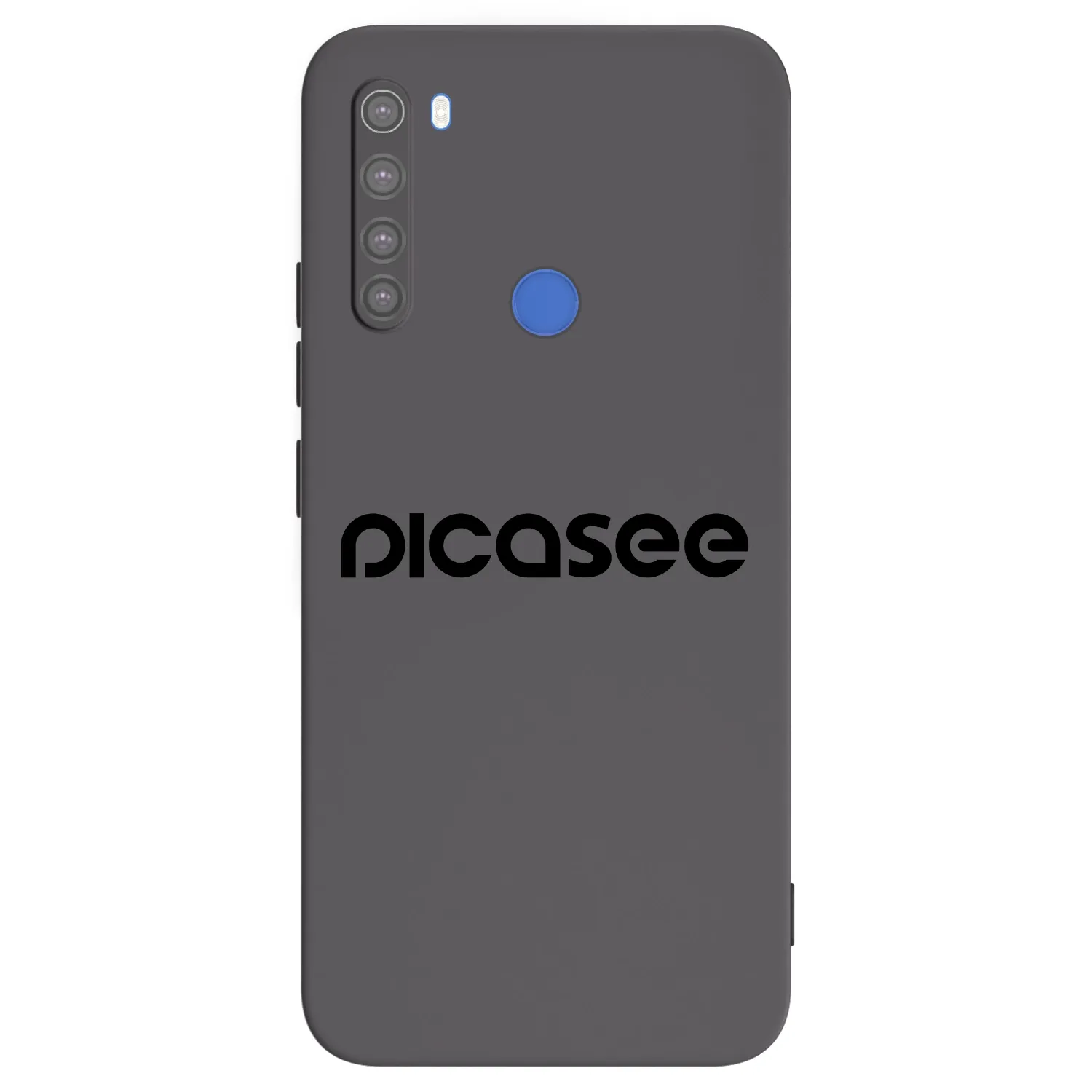 Picasee Μαύρη θήκη σιλικόνης για Xiaomi Redmi Note 8T - Picasee - new logo - black