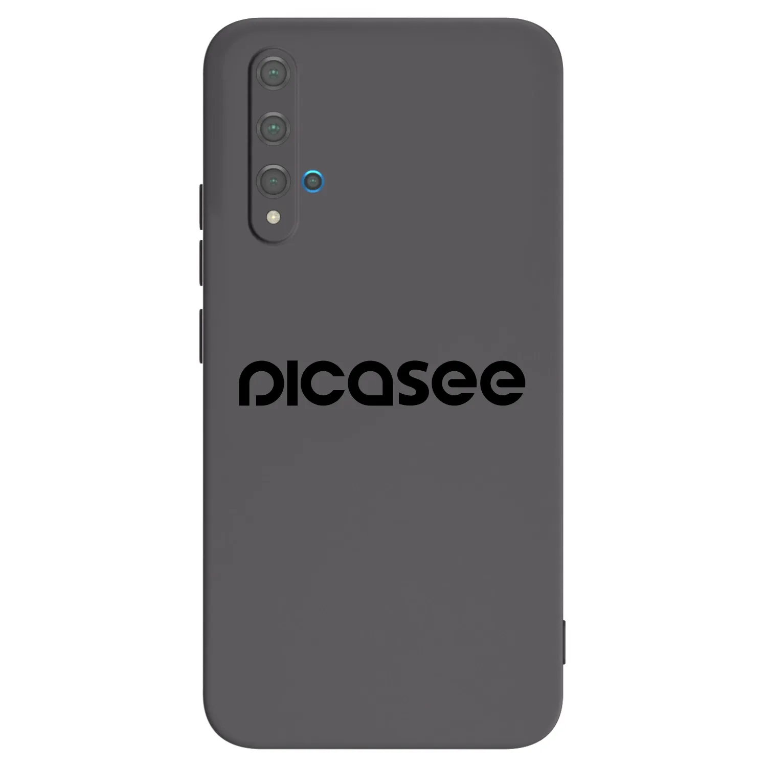 Picasee Μαύρη θήκη σιλικόνης για Huawei Nova 5T - Picasee - new logo - black