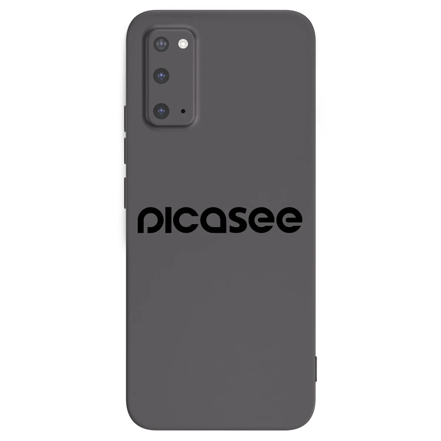 Picasee Μαύρη θήκη σιλικόνης για Samsung Galaxy S20 G980F - Picasee - new logo - black
