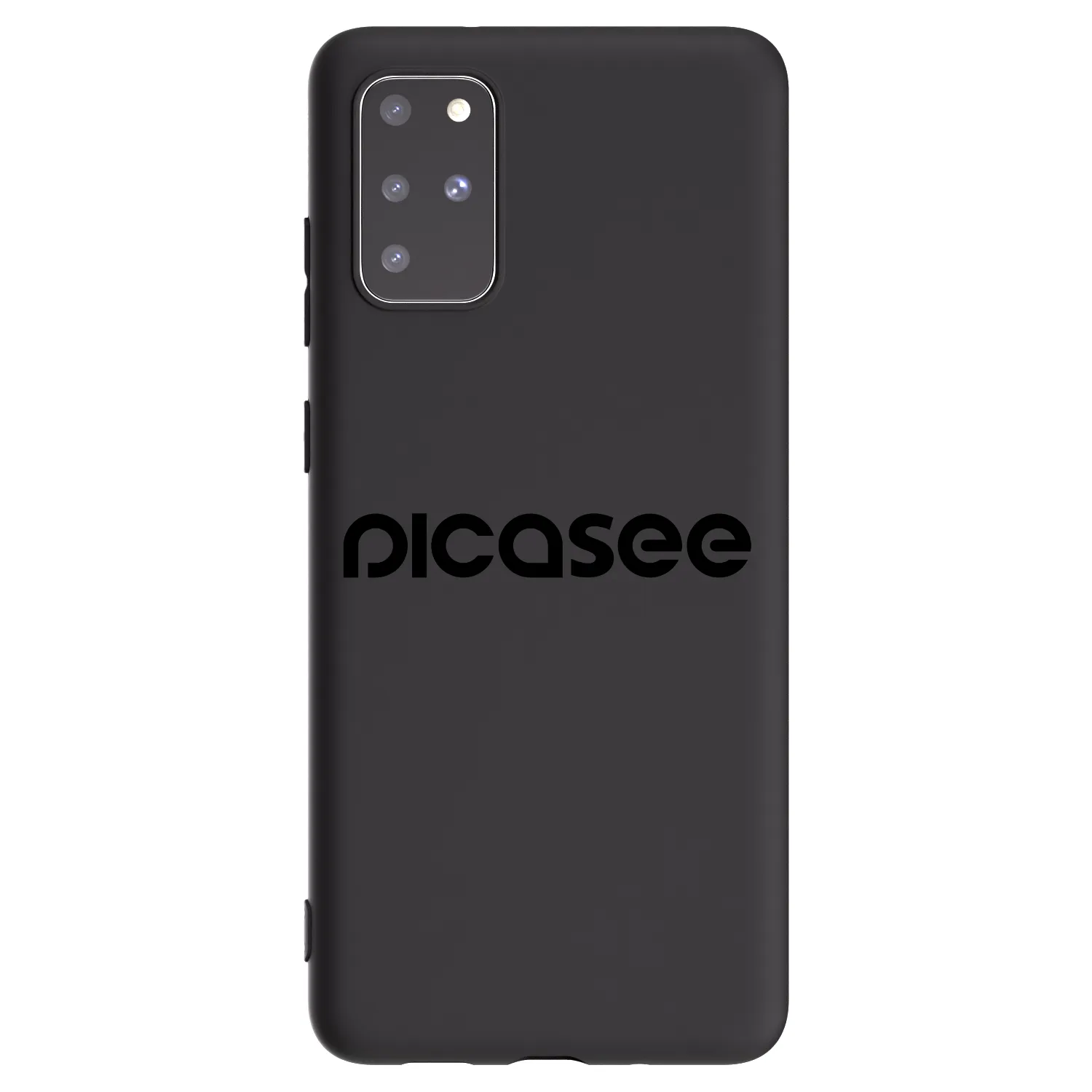 Picasee Μαύρη θήκη σιλικόνης για Samsung Galaxy S20+ G985F - Picasee - new logo - black