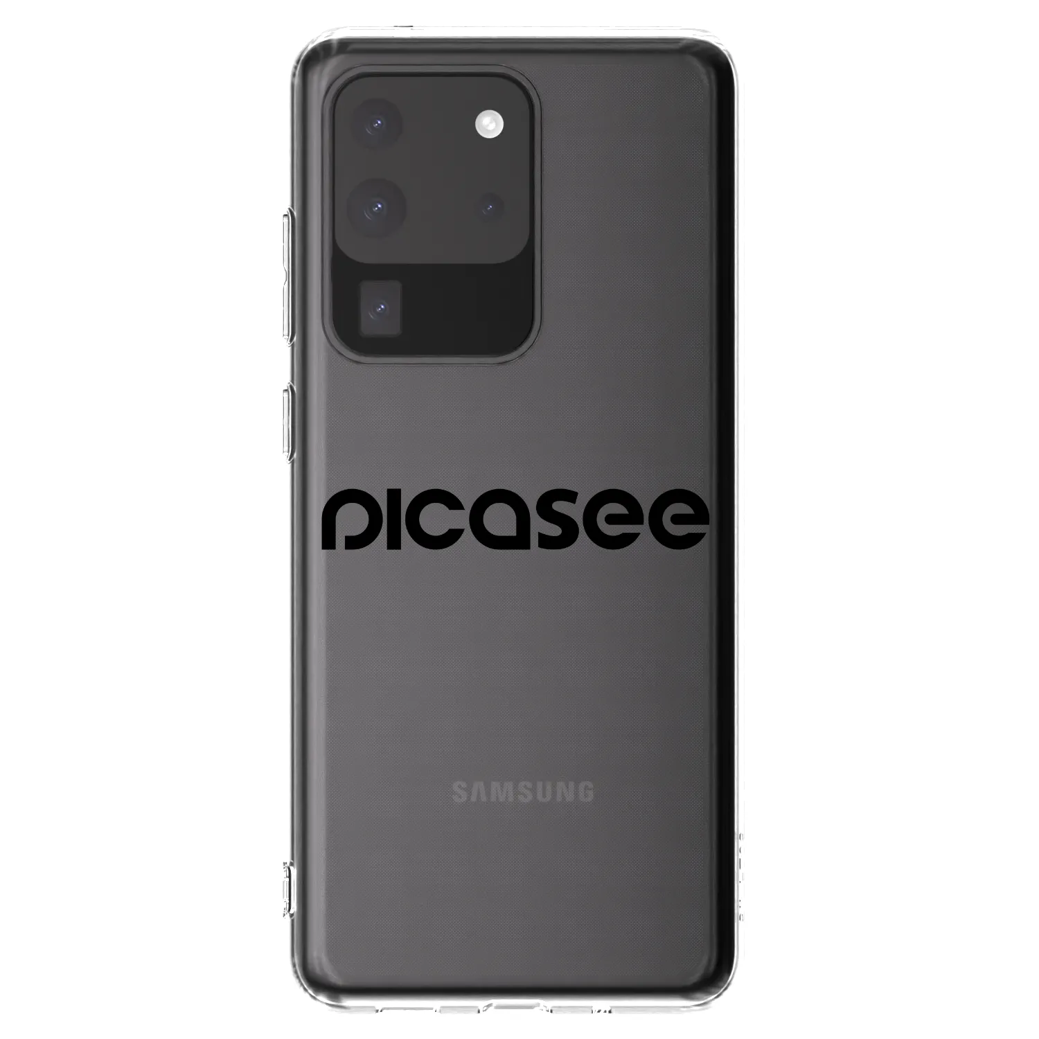 Picasee διαφανής θήκη σιλικόνης Samsung Galaxy S20 Ultra 5G G988F - Picasee - new logo - black