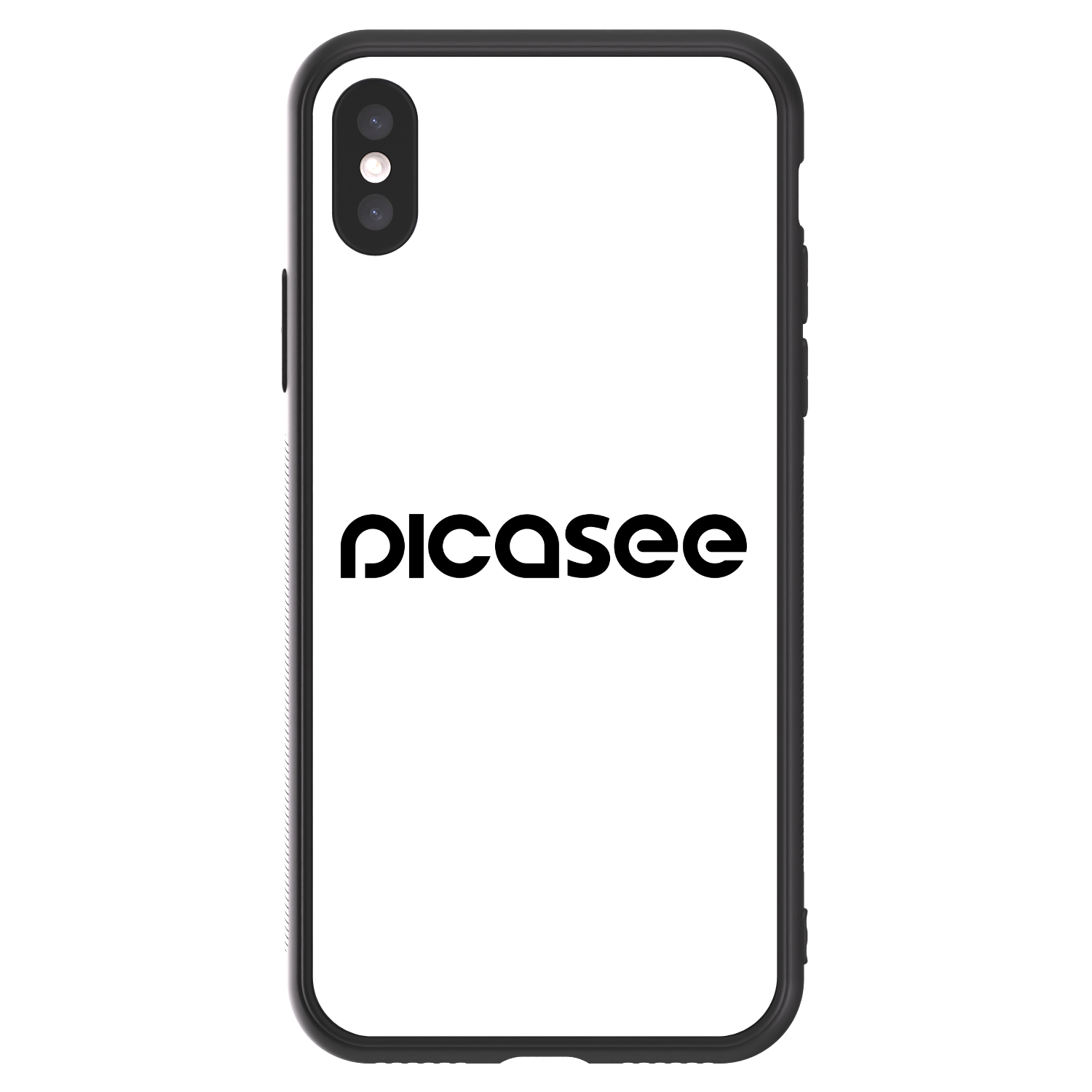 Picasee ULTIMATE CASE για Apple iPhone X/XS - Picasee - new logo - black