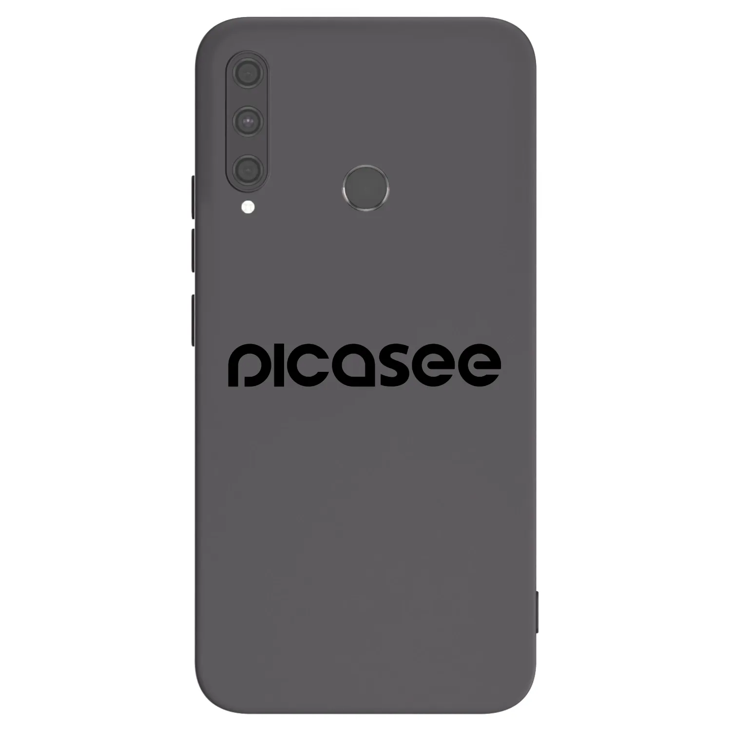 Picasee Μαύρη θήκη σιλικόνης για Huawei P40 Lite E - Picasee - new logo - black