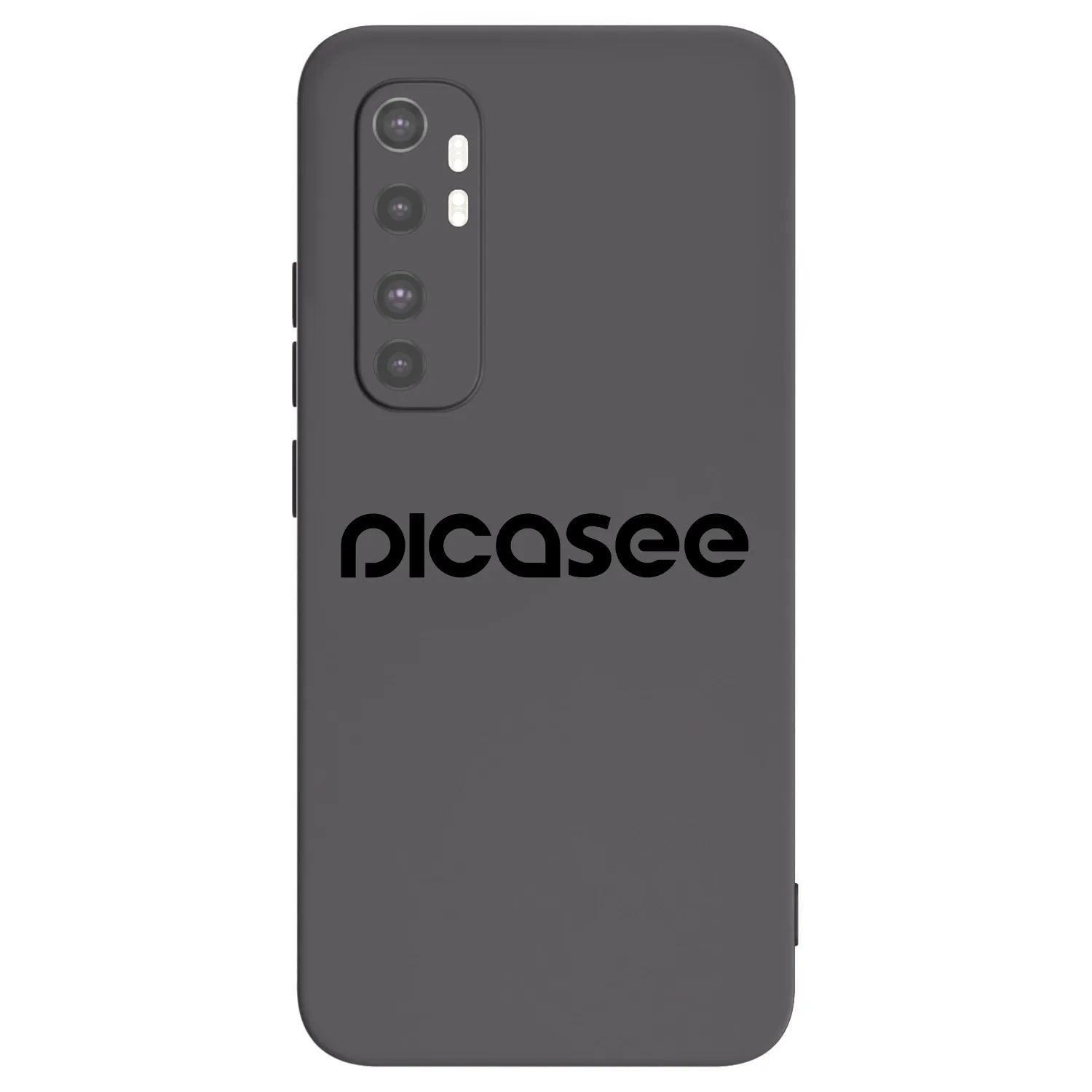 Picasee Μαύρη θήκη σιλικόνης για Xiaomi Mi Note 10 Lite - Picasee - new logo - black
