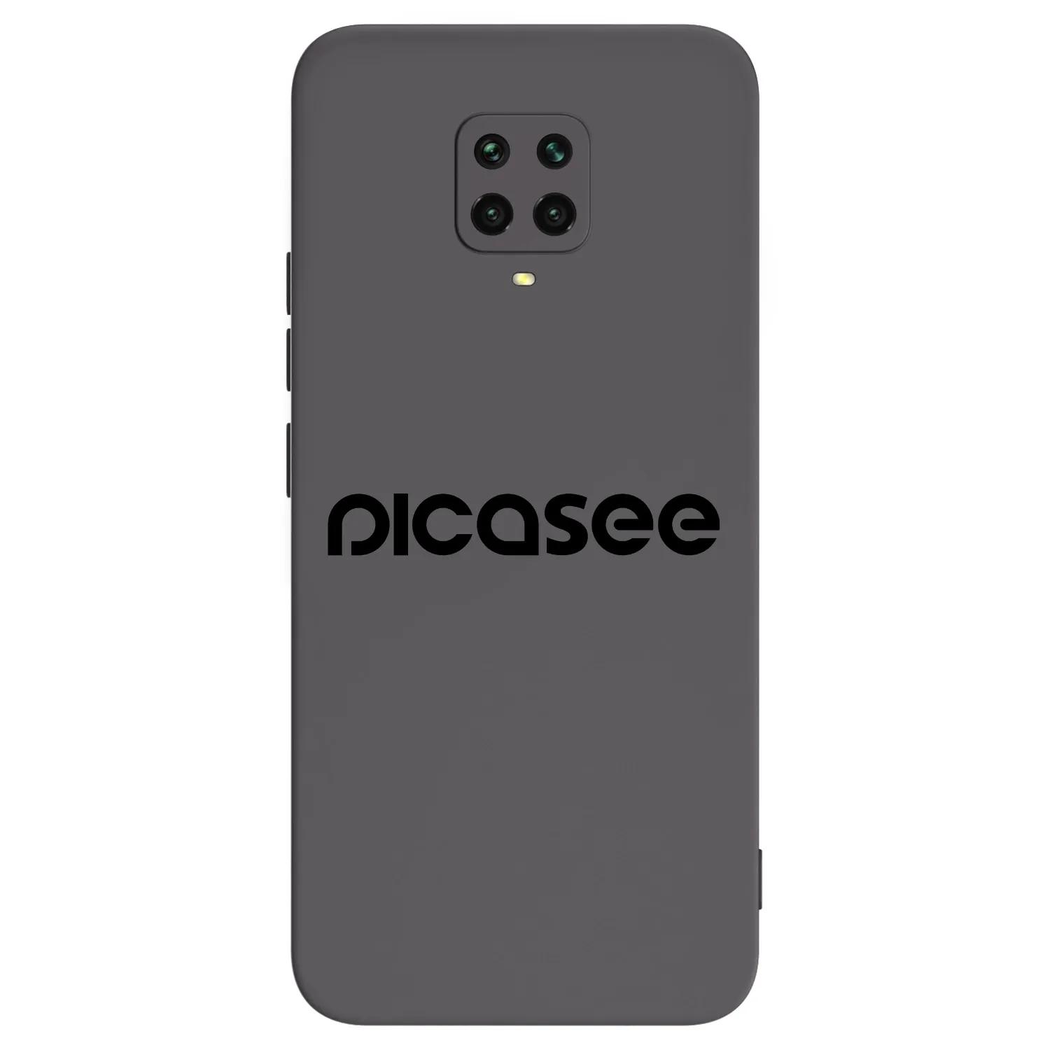 Picasee Μαύρη θήκη σιλικόνης για Xiaomi Redmi Note 9S - Picasee - new logo - black
