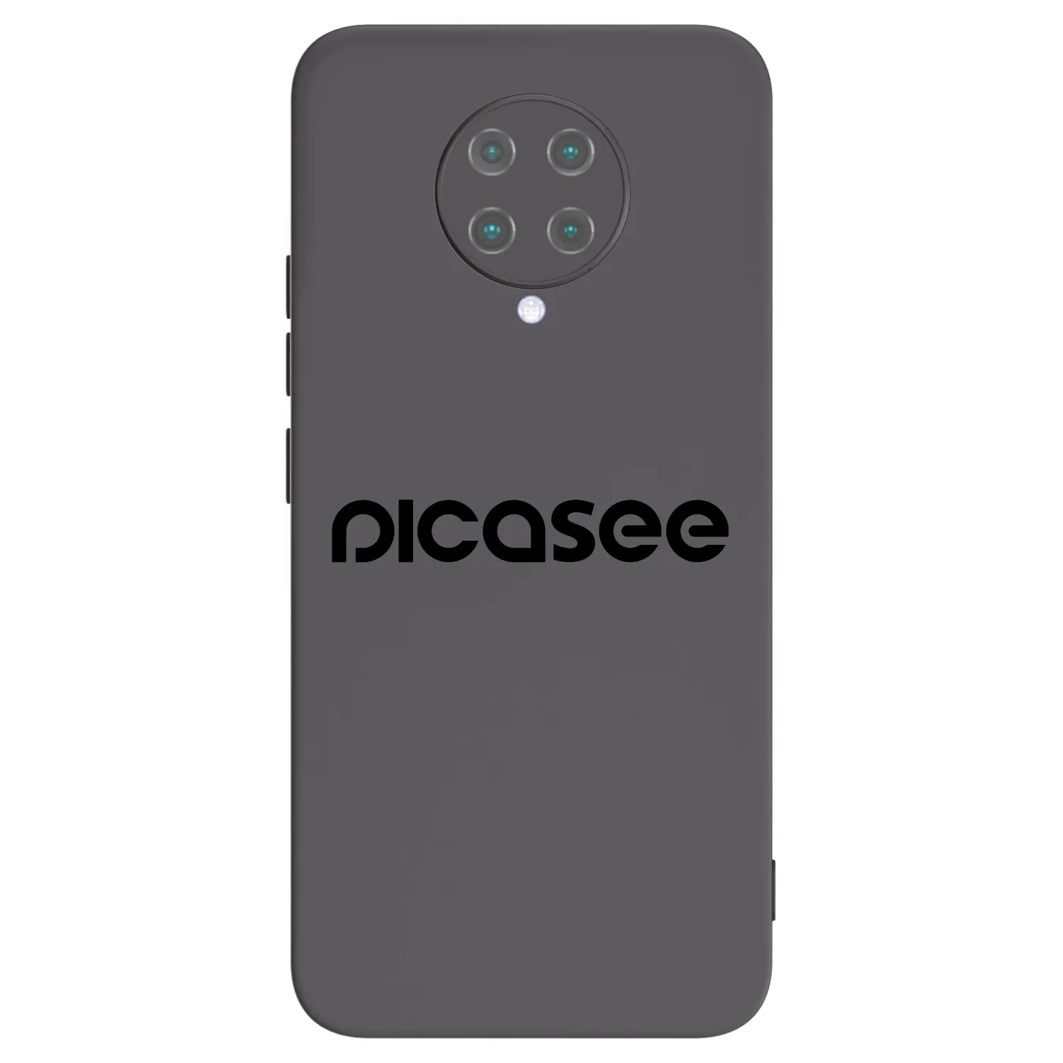 Picasee Μαύρη θήκη σιλικόνης για Xiaomi Poco F2 Pro - Picasee - new logo - black