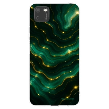 Picasee διαφανής θήκη σιλικόνης Huawei Y5P - Emerald